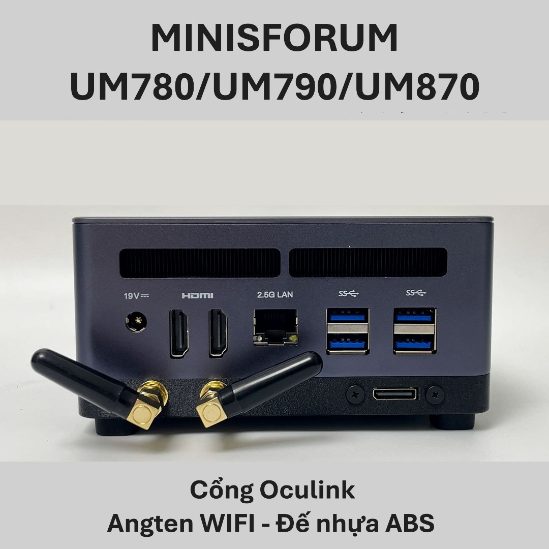 Bộ kit OCuLink và quạt tản nhiệt cho Minisforum UM780/790/870