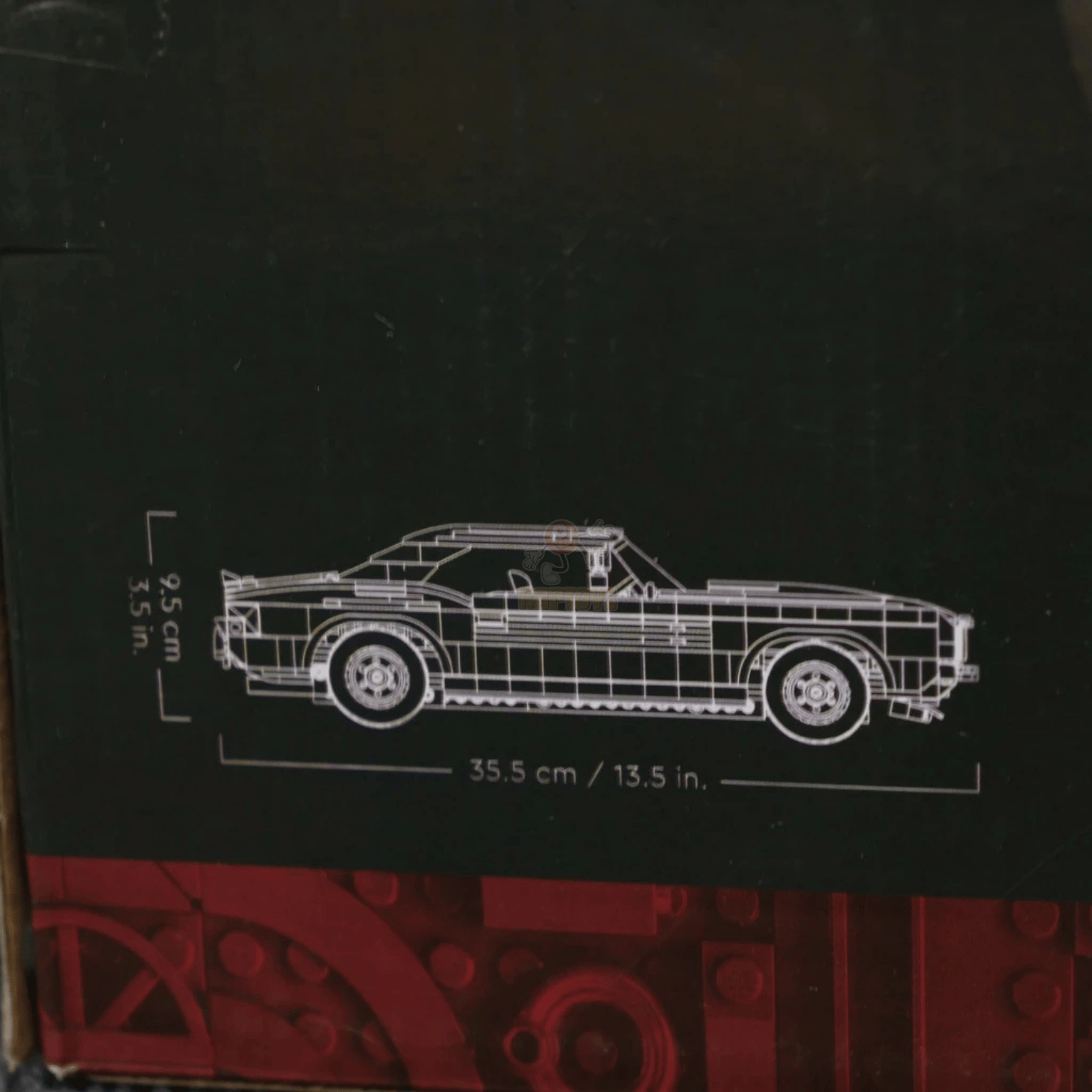 [TECHNIC] Chevrolet Camaro Z28 ĐEN, C1006, 1456 MẢNH GHÉP