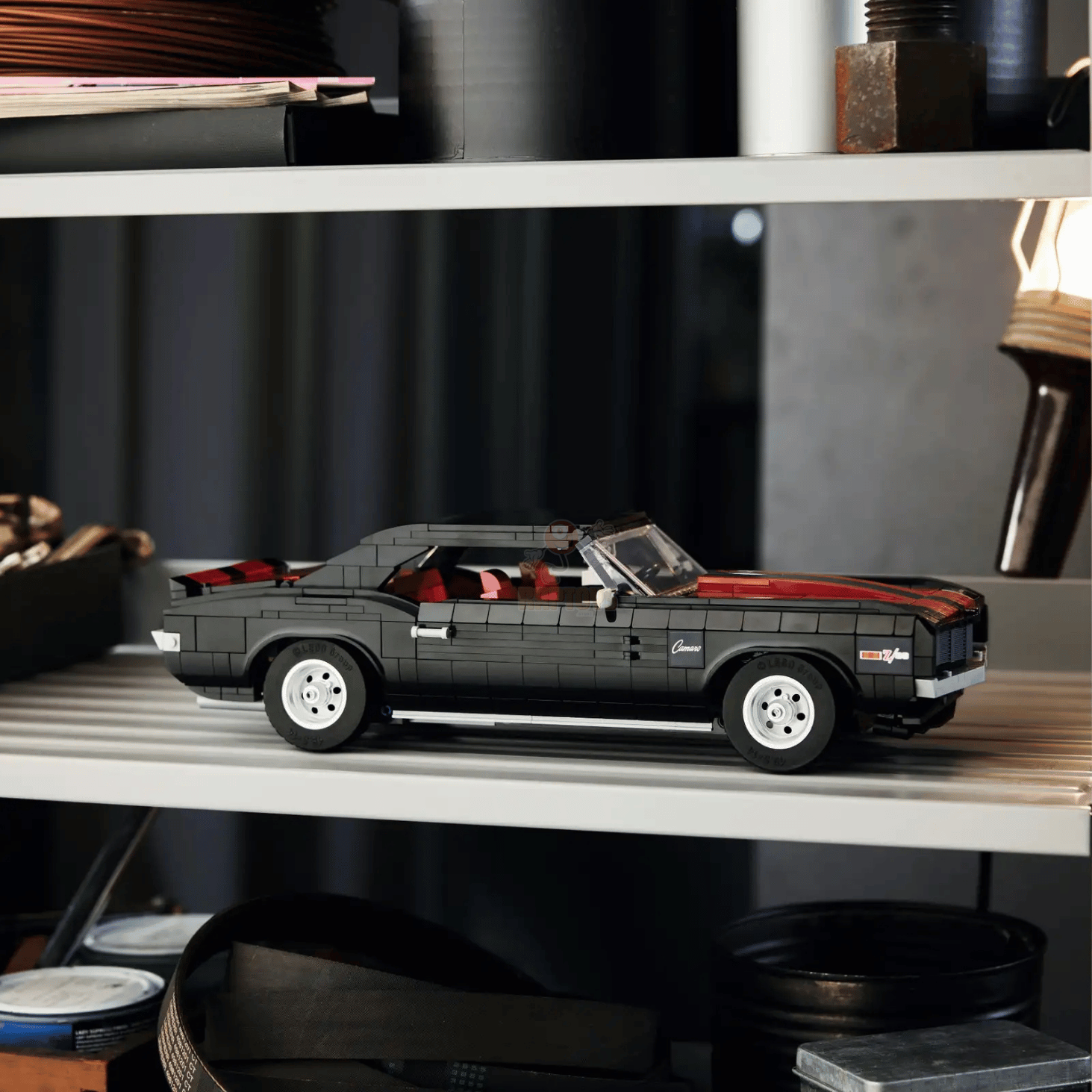 [TECHNIC] Chevrolet Camaro Z28 ĐEN, C1006, 1456 MẢNH GHÉP