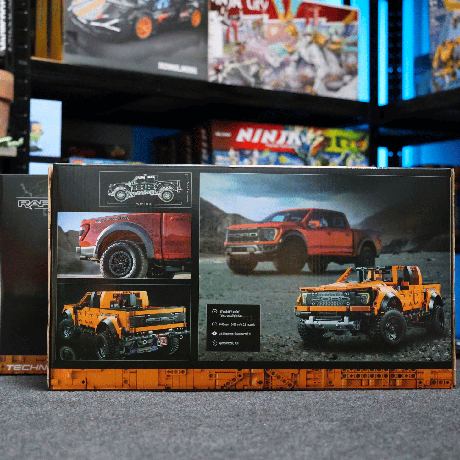 [TECHNIC] Mô hình xe lắp ghép Ford Raptor F150 M2181