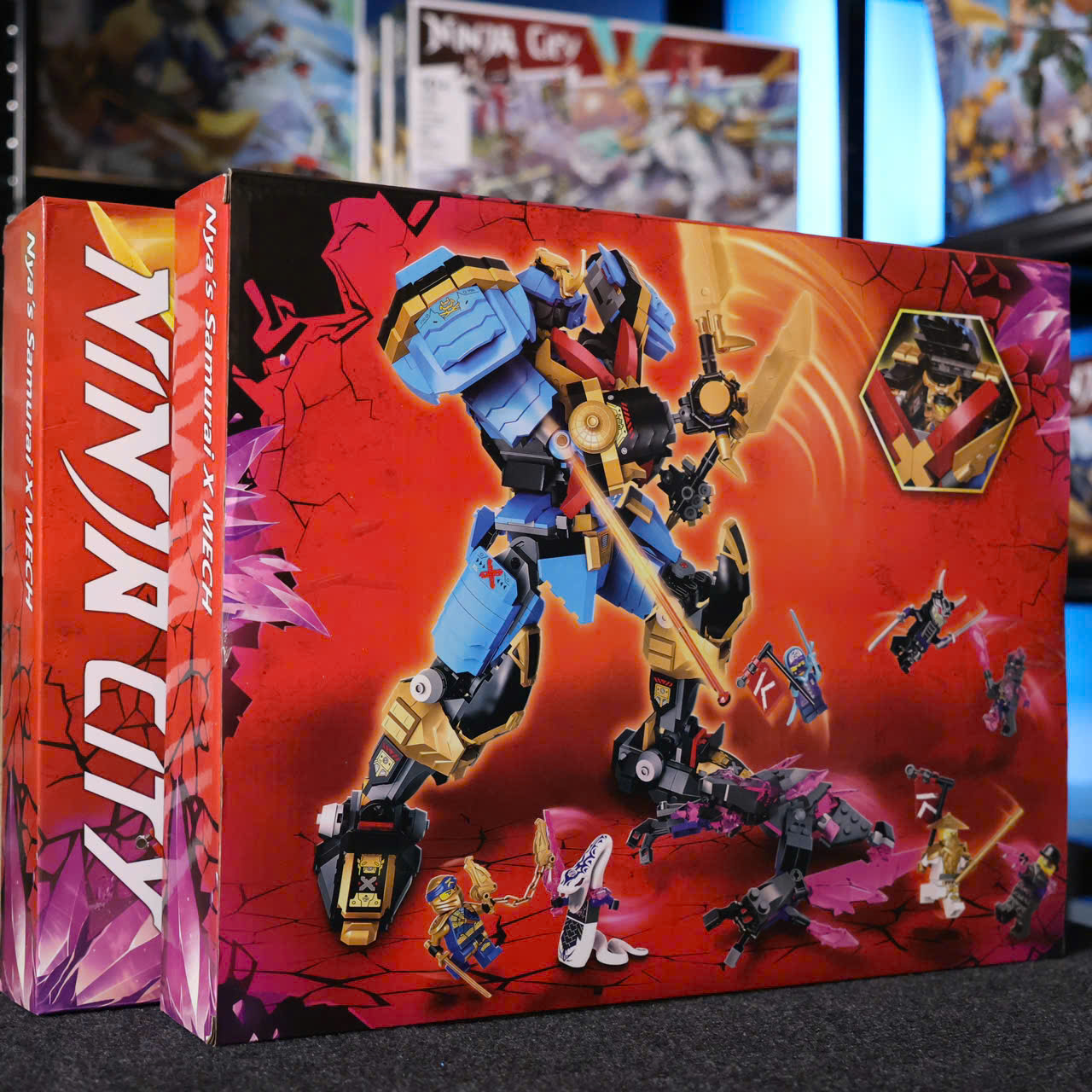 Lego Ninjago Samurai X Mech Mod LEGO Ninjago Nyas Samurai X MECH 71775