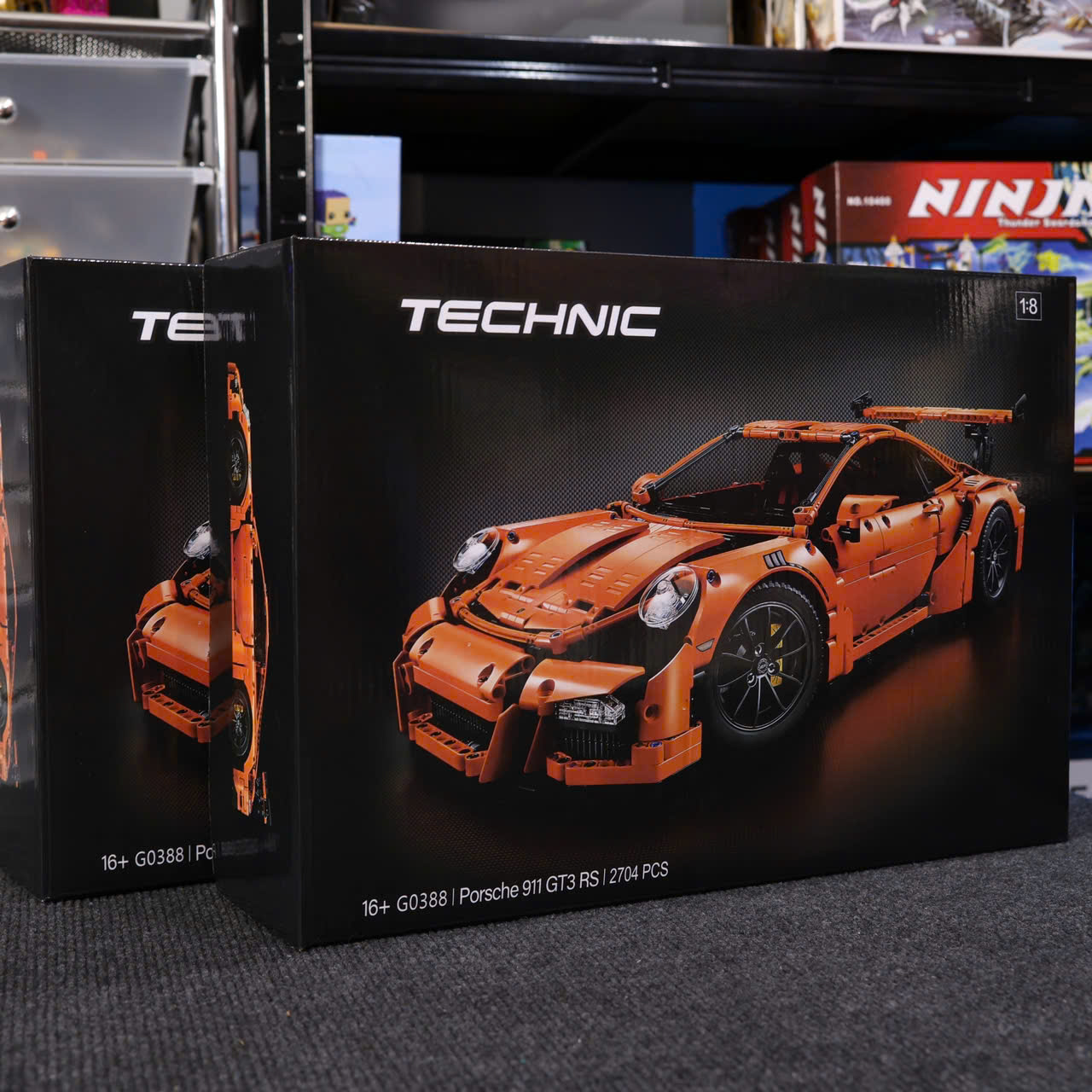 [TECHNIC] POSCHE 911 GT3 RS G0388, 2704 MẢNH GHÉP