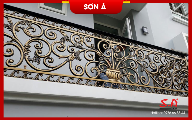 Cách tạo hiệu ứng nhũ đồng giả cổ đơn giản, dễ thực hiện