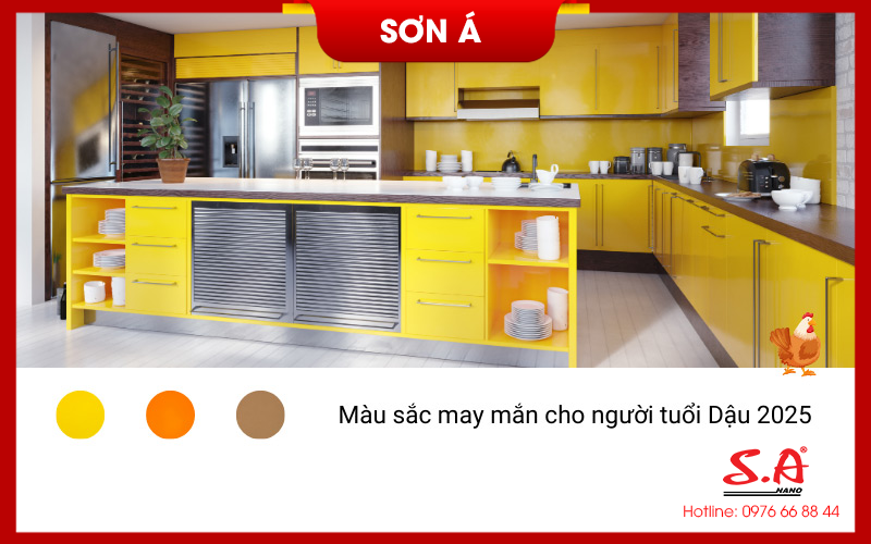 Phong thuỷ màu sắc theo 12 con giáp năm 2025