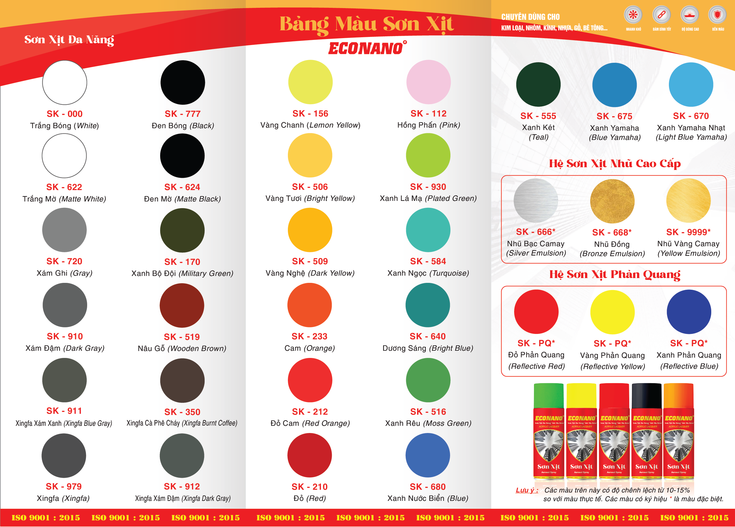 Sơn Xịt ECONANO