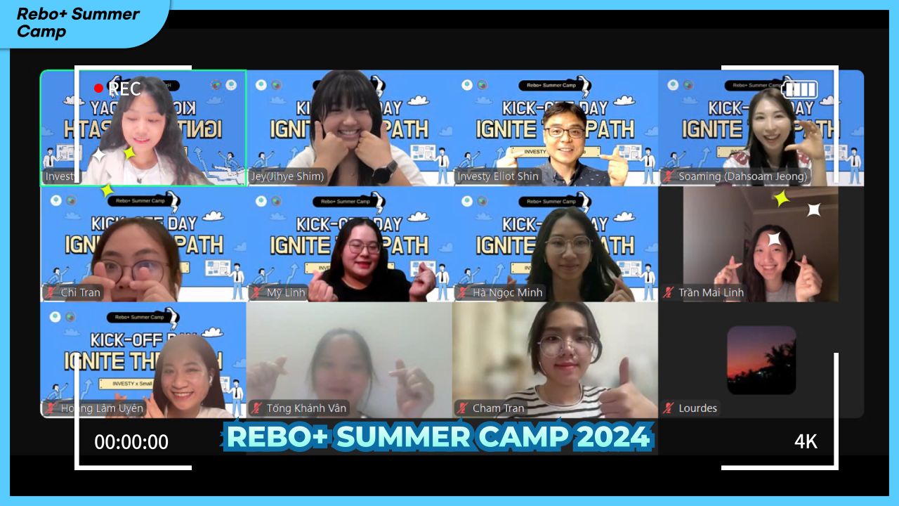 KHỞI ĐỘNG KHÓA HỌC MARKETING QUỐC TẾ - REBO+ SUMMER CAMP 2025