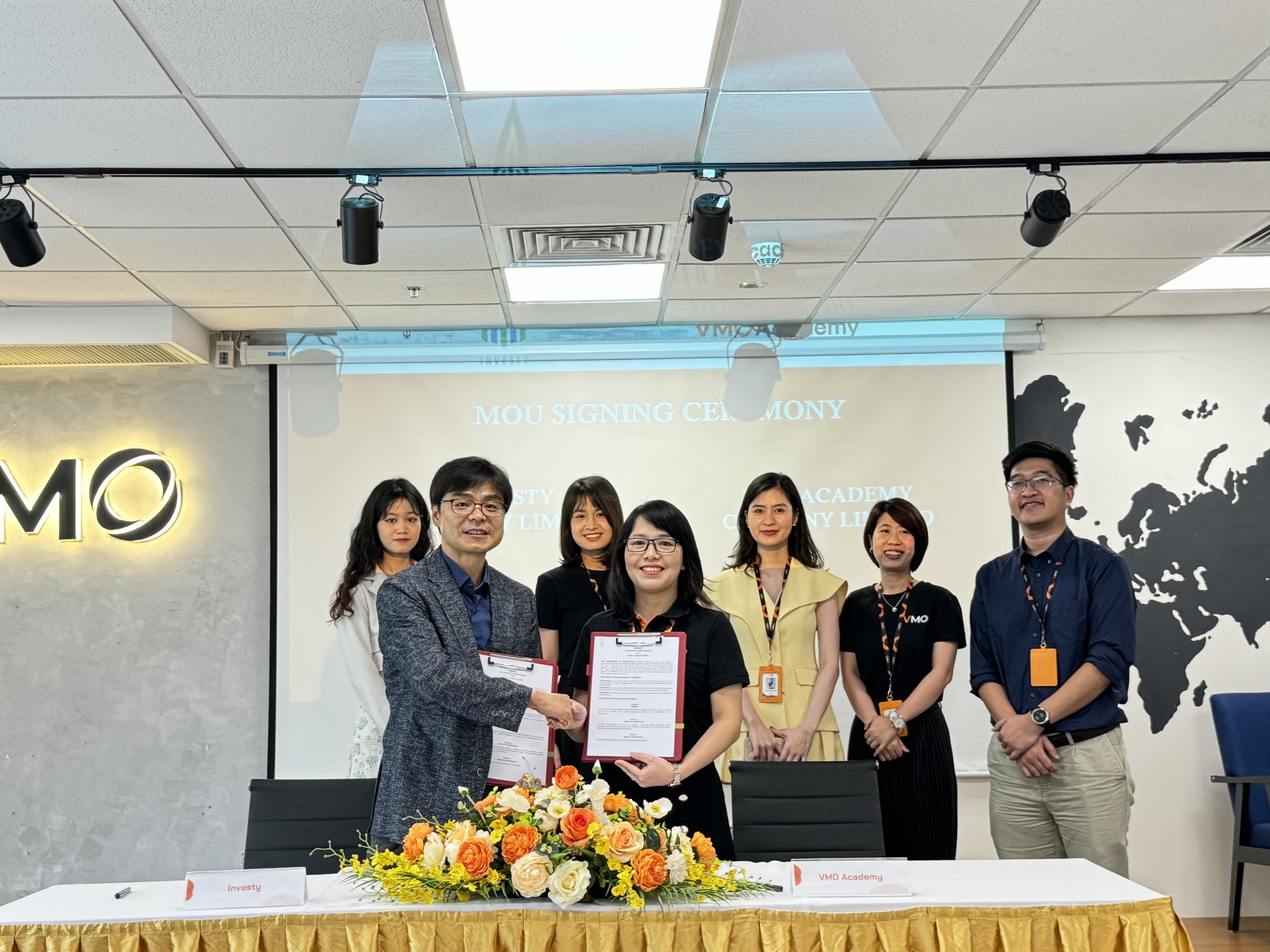 Investy Academy ký kết hợp tác chiến lược với VMO, phát triển nguồn nhân lực IT chất lượng cao cho thị trường Hàn Quốc