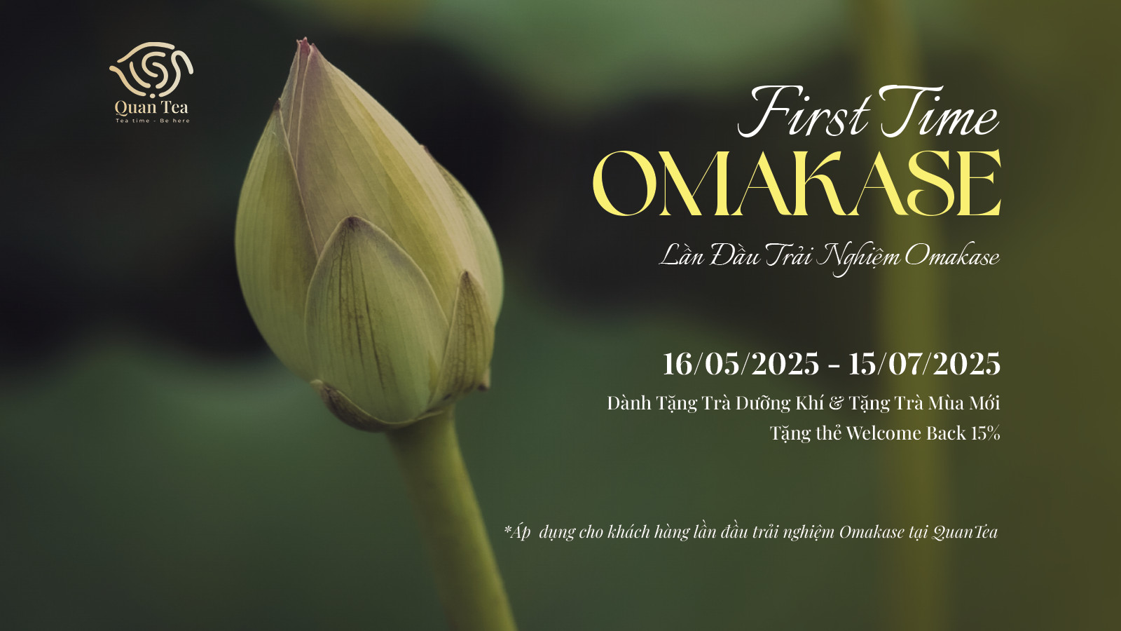 First Time Omakase Promotion