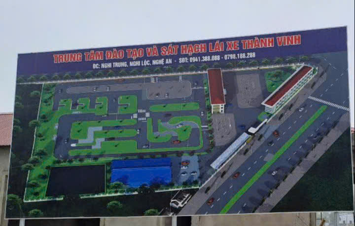 Trung tâm Đào tạo và Sát hạch lái xe Thành Vinh đã đi đến 2/3 chặng đường