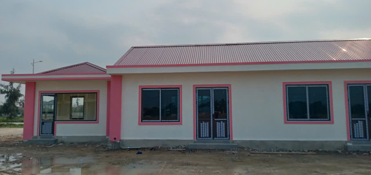 Ngôi nhà mới khang trang, rộng rãi của Trung tâm đào tạo sát hạch lái xe Thành Vinh