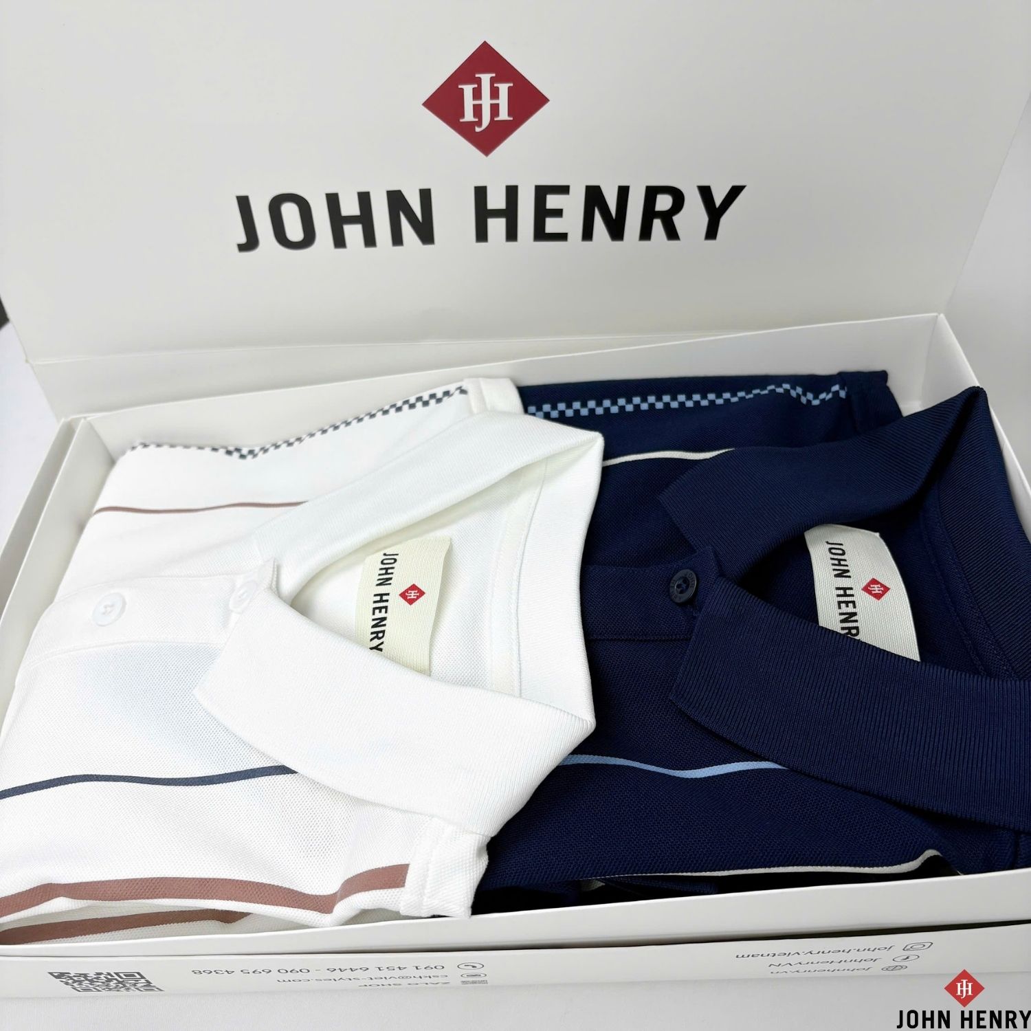 Áo Polo Nam Ngắn Tay John Henry  Form Vừa KS25SS12P-SC