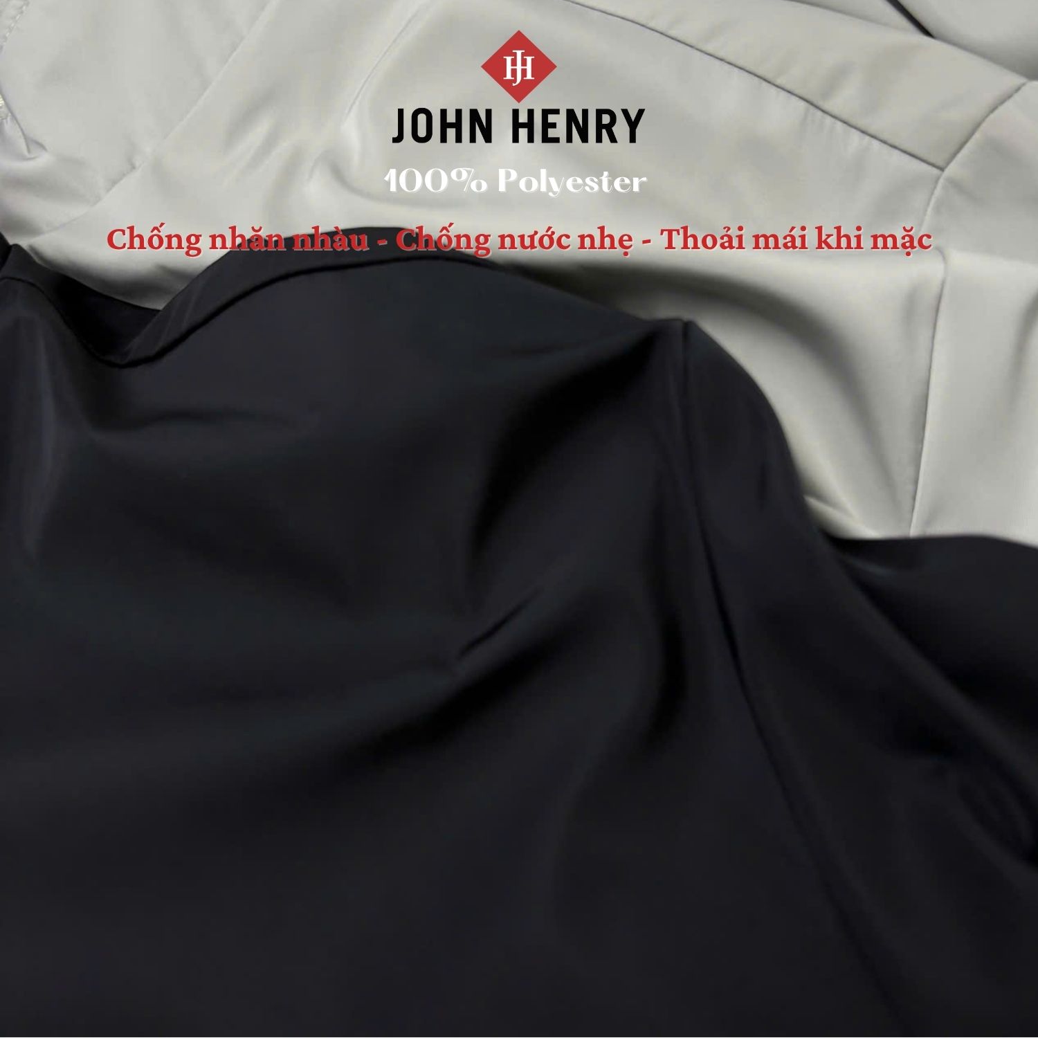 Áo Khoác Nam Thời Trang John Henry hai lớp dày dặn JK25FH02P-CT