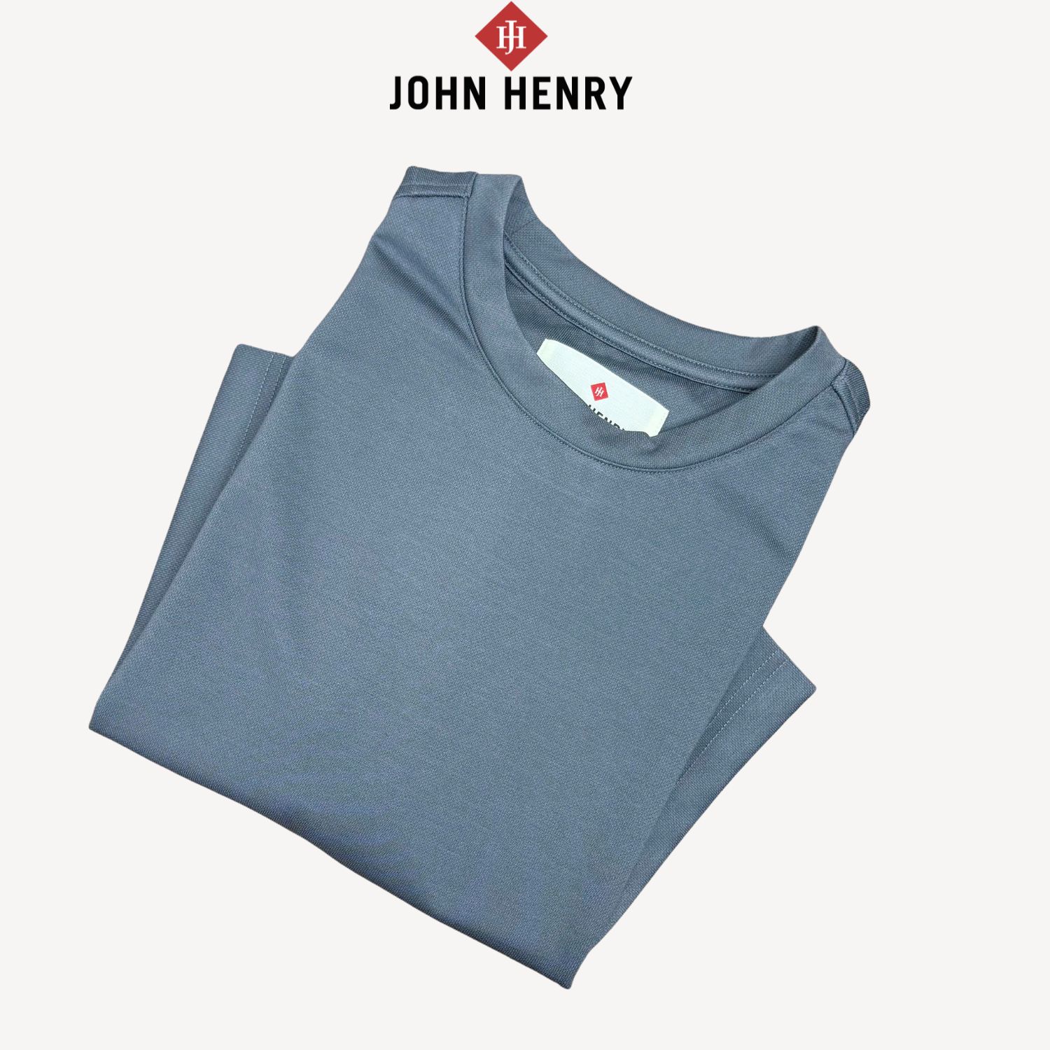 Áo thun nam  John Henry tay ngắn không cổ TS25SS17P-RX