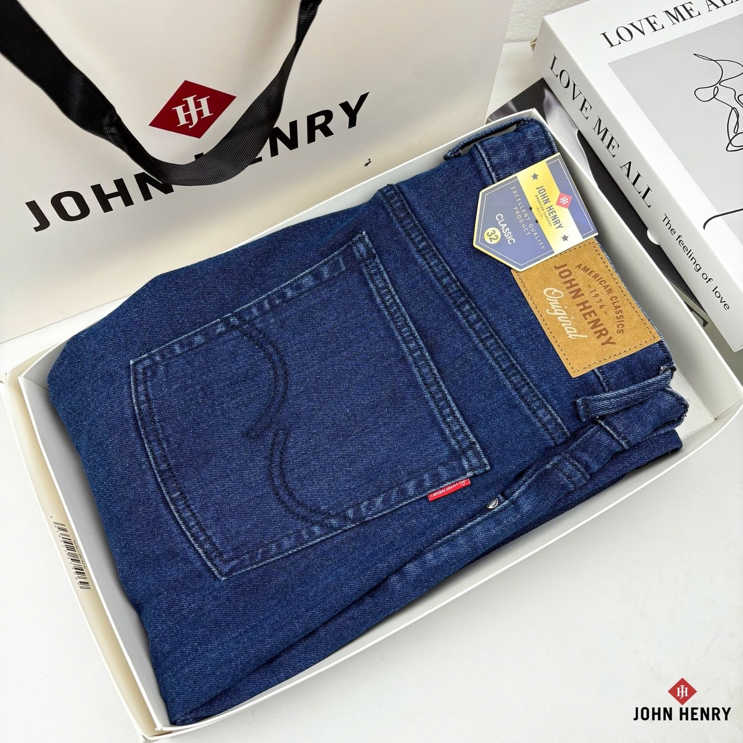 Quần Jean Dài Nam Form Rộng Trẻ trung, năng động JN26SS09T-CL - Classic