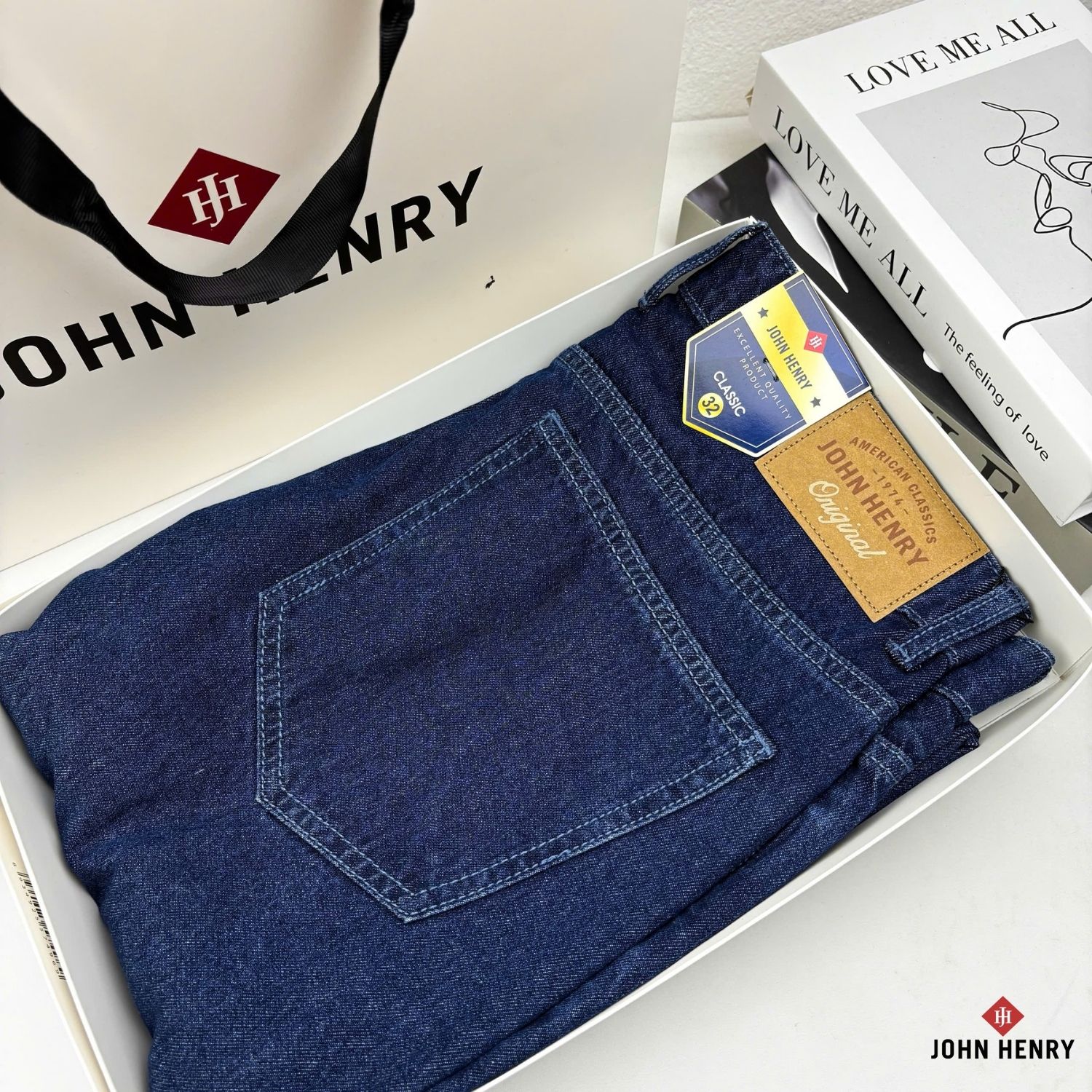 Quần Jean Dài Nam Form Rộng Trẻ trung, năng động JN26SS11M-CL - Classic.