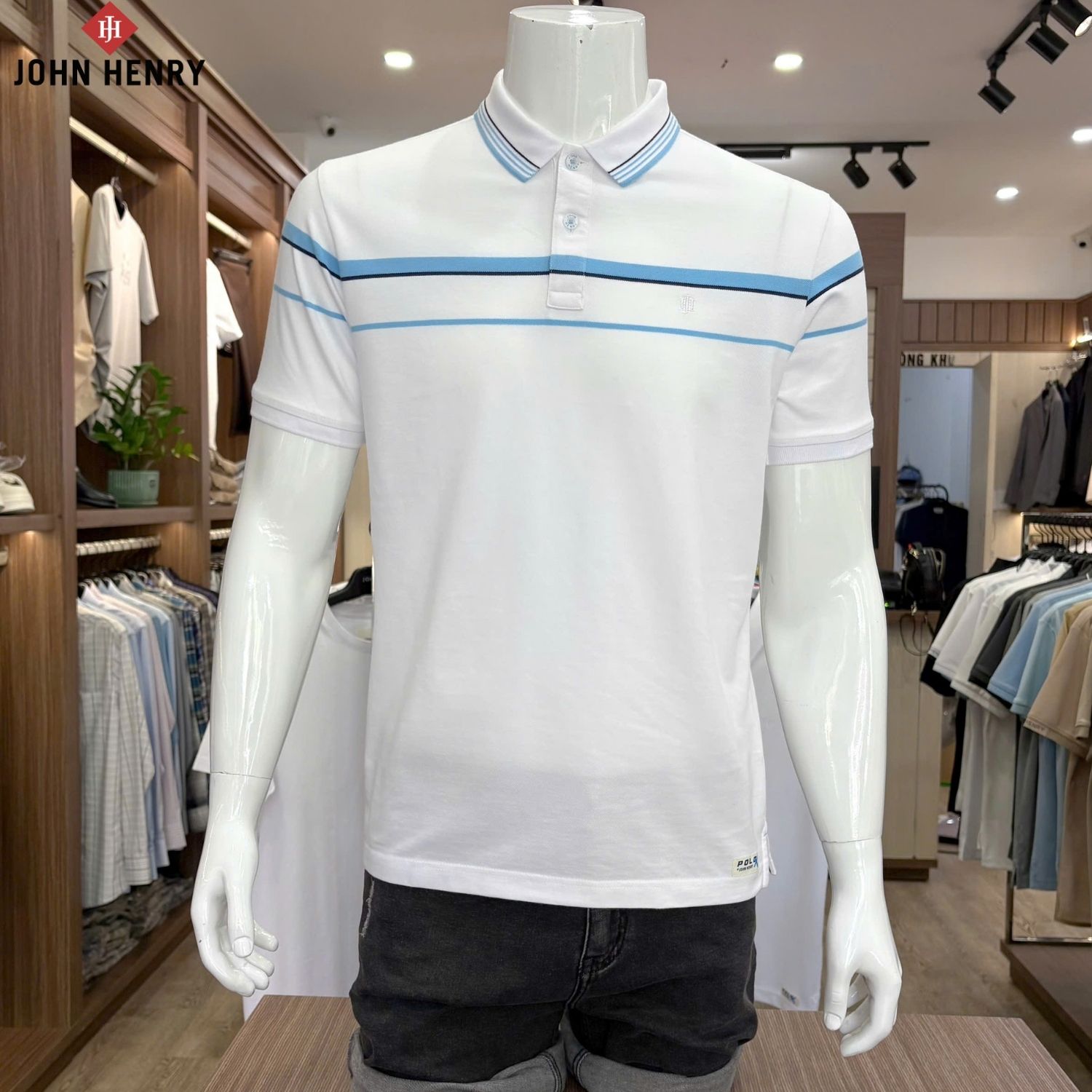 Áo Polo Nam Form Vừa Tay Ngắn KS25SS16C-SCHE
