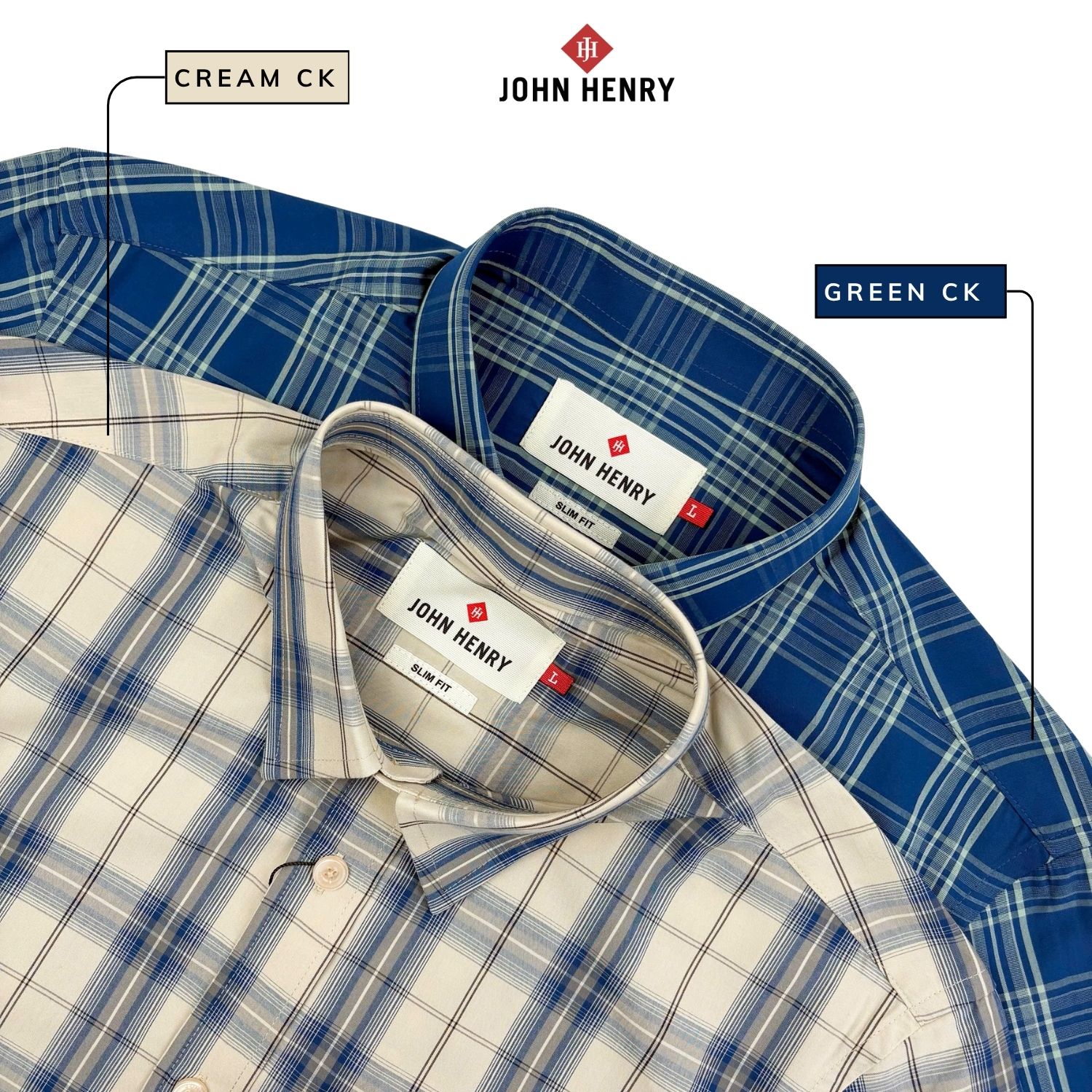 Áo Sơ Mi Nam Tay Dài John Henry Caro WS25FH86T-LDBB