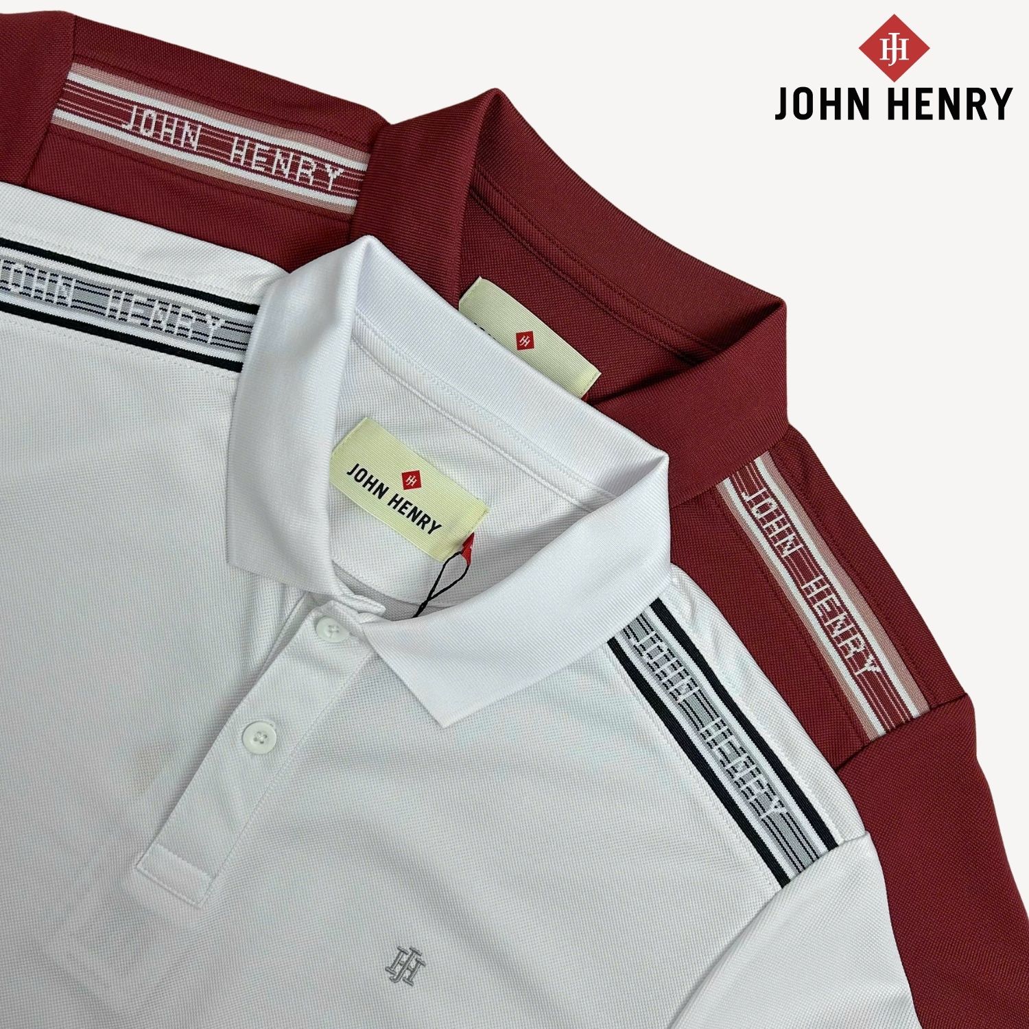 Áo Polo Nam Ngắn Tay John Henry Form Vừa KS25SS11C-SCCA