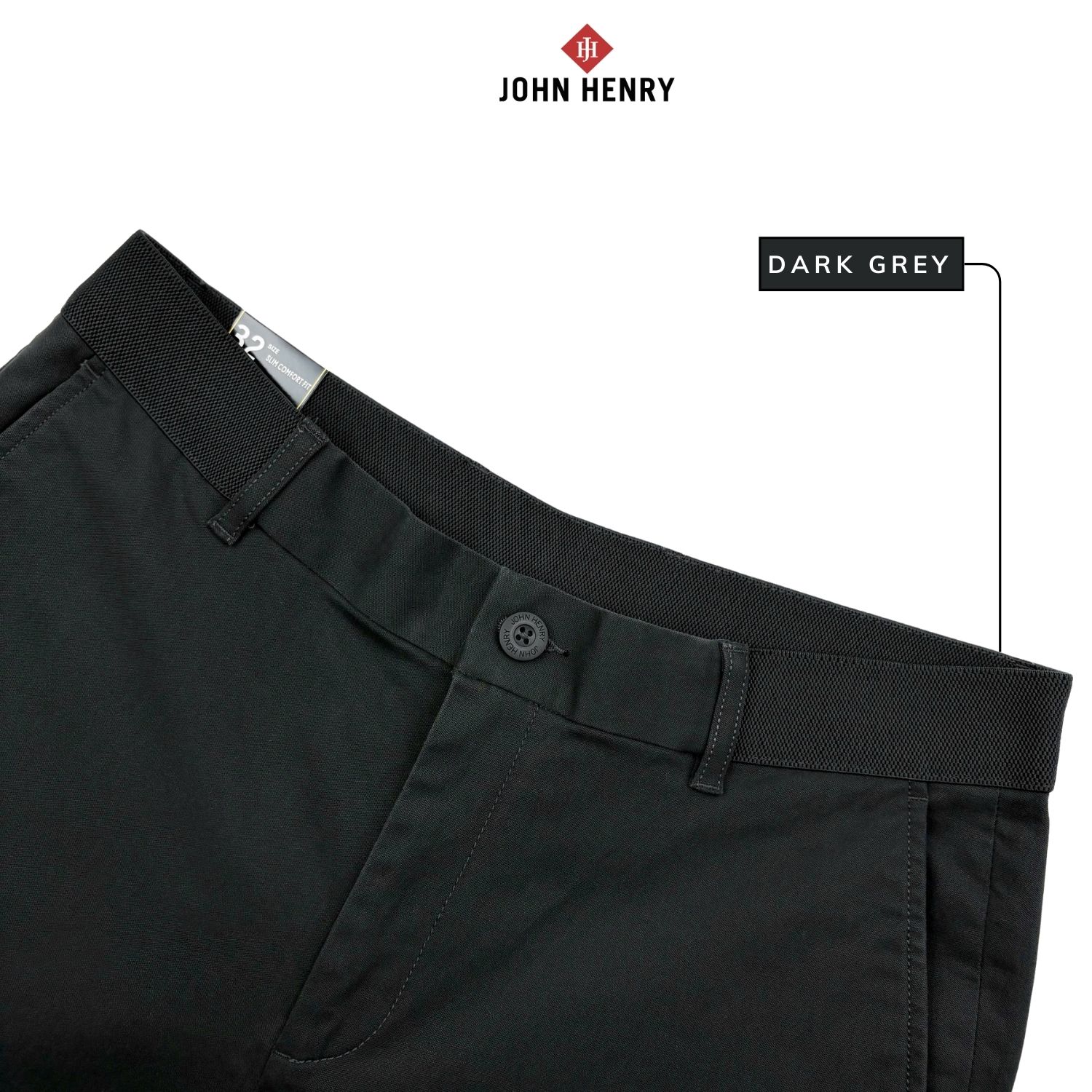 Quần Khaki Nam Form Ôm Vừa Lưng Thông Minh KP26SS01P-EPSC