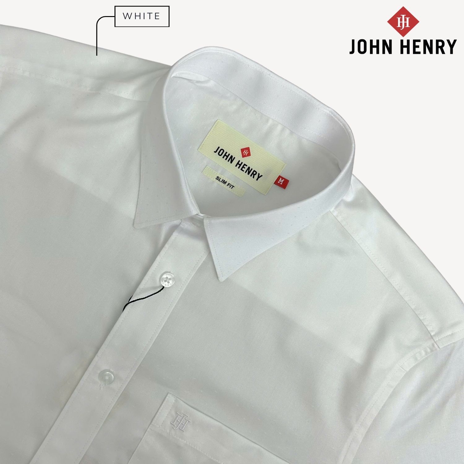 Áo Sơ Mi Nam Tay dài John Henry WS25SS18C-LD