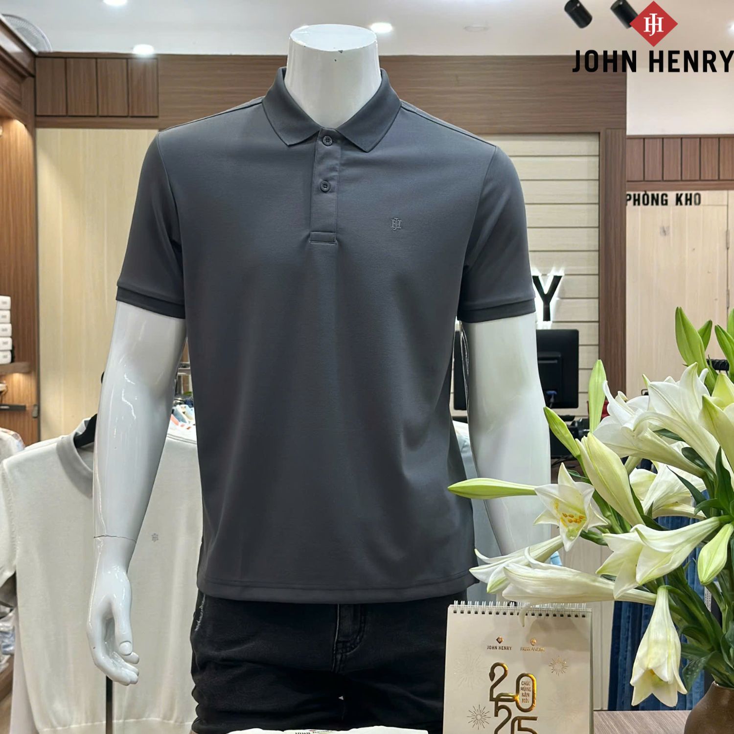 Áo Polo Nam Form Vừa Tay Ngắn KS25SS34P-SC
