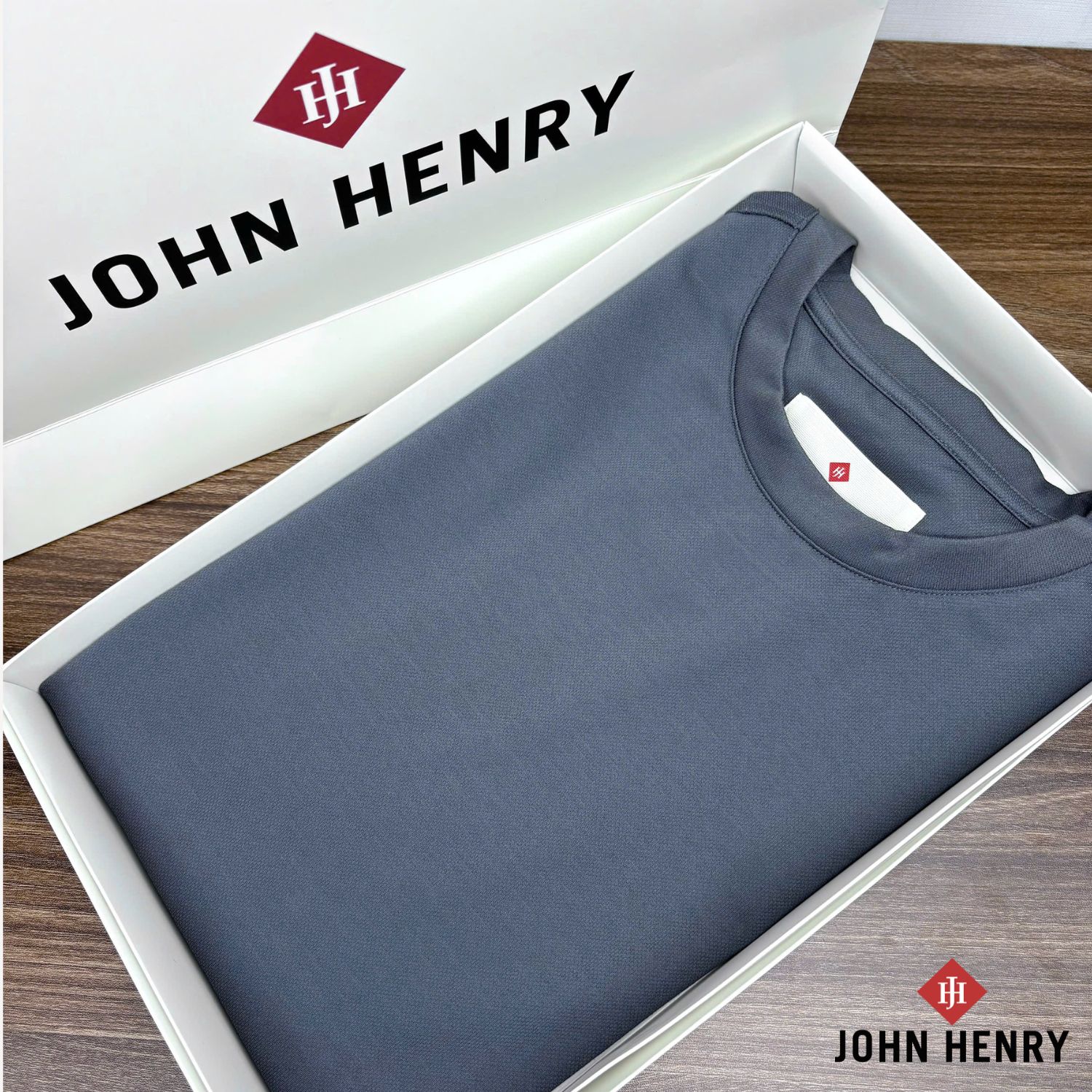 Áo thun nam  John Henry tay ngắn không cổ TS25SS17P-RX