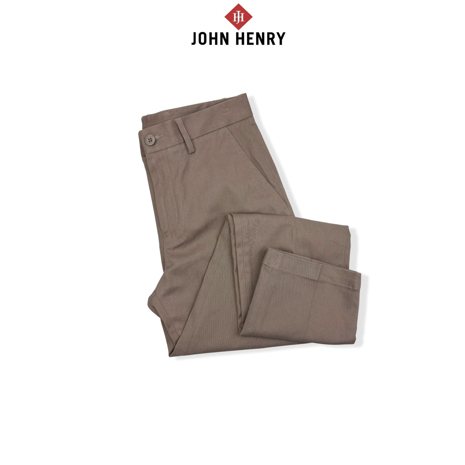 Quần Kaki Nam John Henry KP25FH16T-NMSL - Slim Fit - Form Ôm