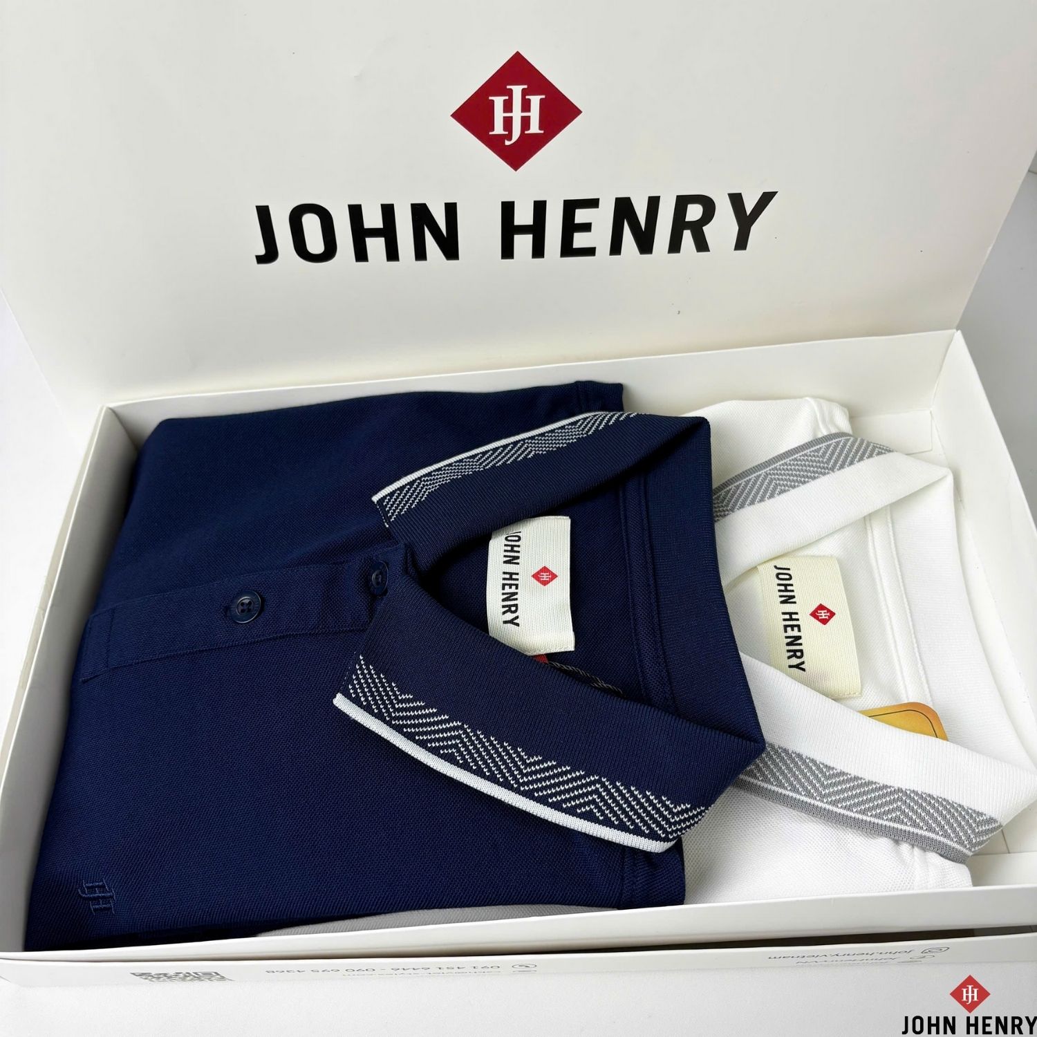 Áo Polo Nam Ngắn Tay John Henry  Form Vừa KS25SS15C-SC
