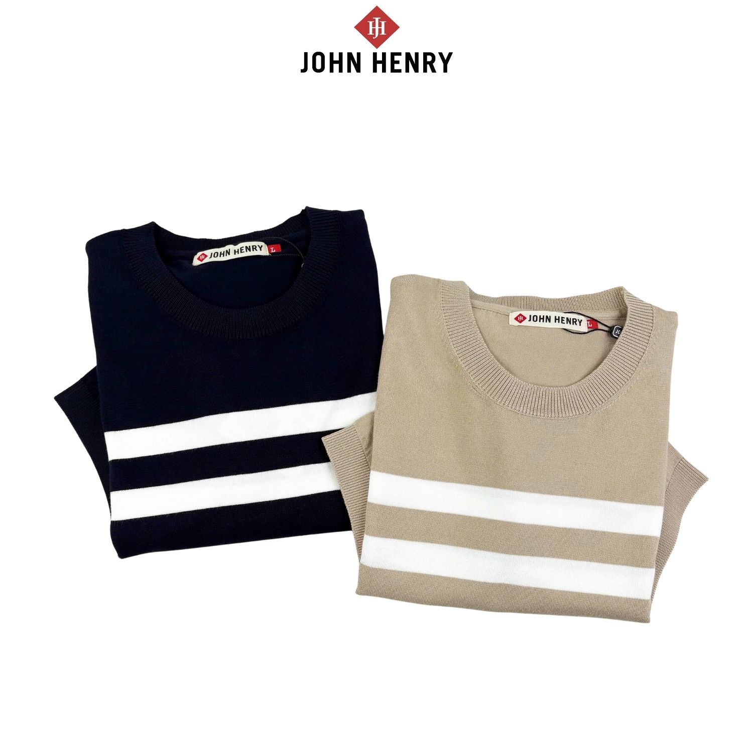 Áo Len Nam Cổ Tròn Tay Ngắn SW25FH02M-SA