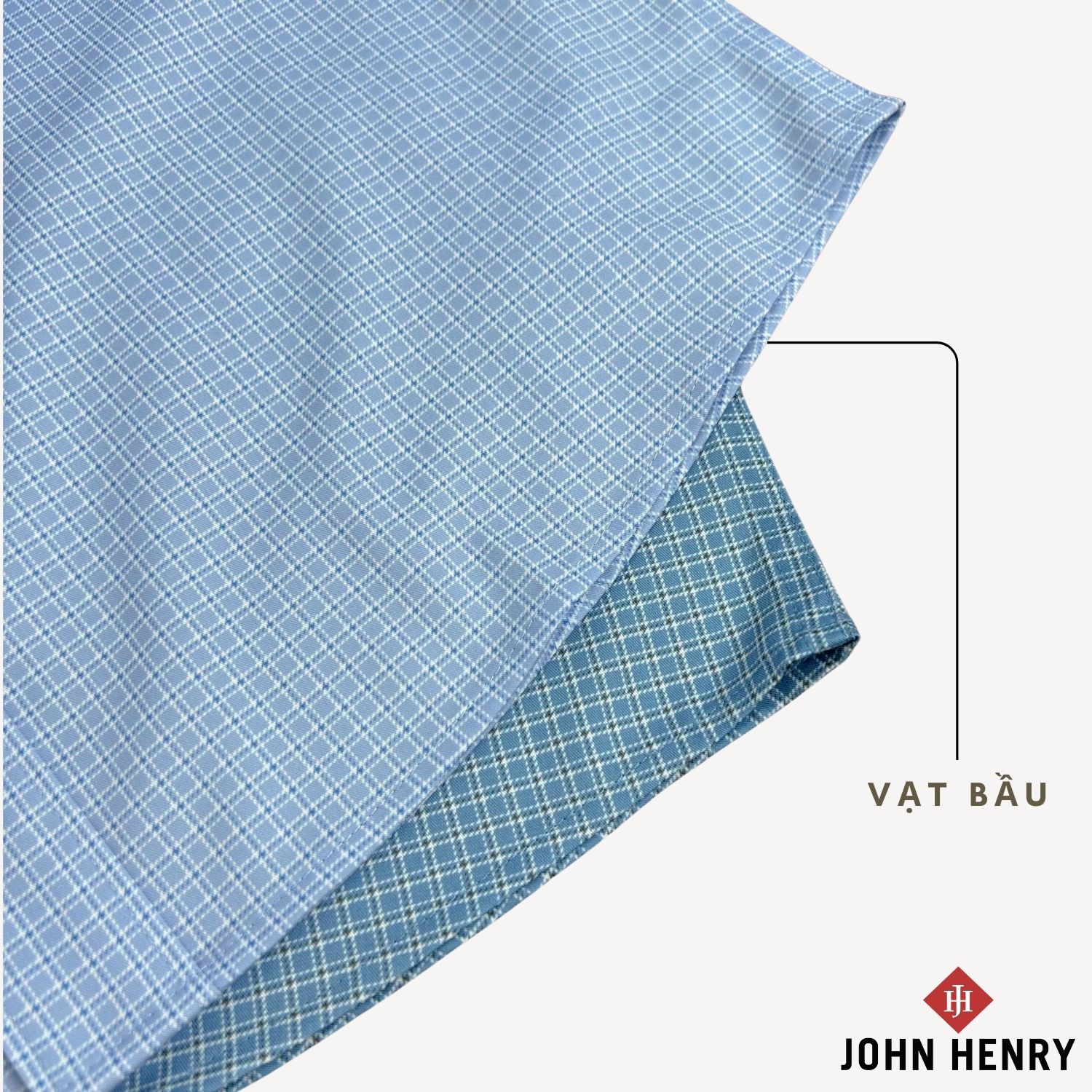 Áo Sơ Mi Tay Dài John Henry Caro WS25SS22C-LDBB
