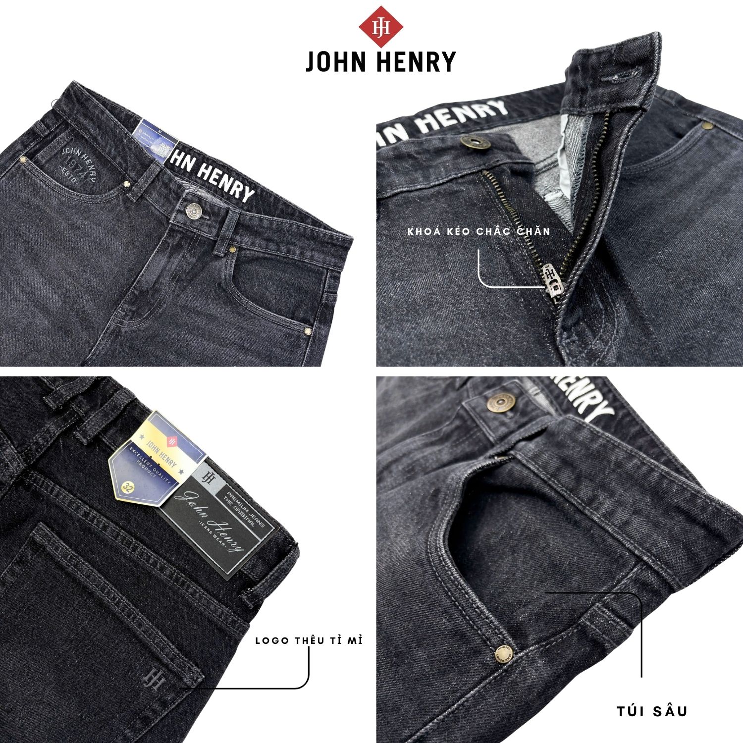 Quần Jean Form SlimCrop JN25FH52P-SLC