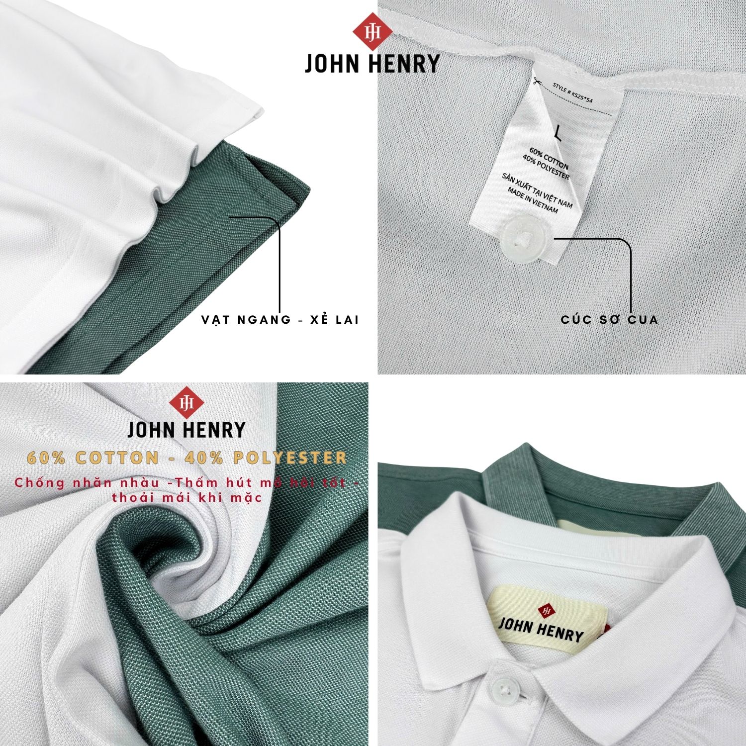 Áo Polo Nam Form Vừa Tay Ngắn  KS25FH54C-SCHE