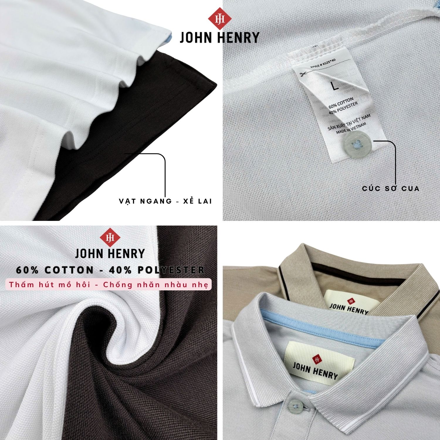 Áo Polo Nam Form Vừa Tay Ngắn KS25FH40C-SCHE