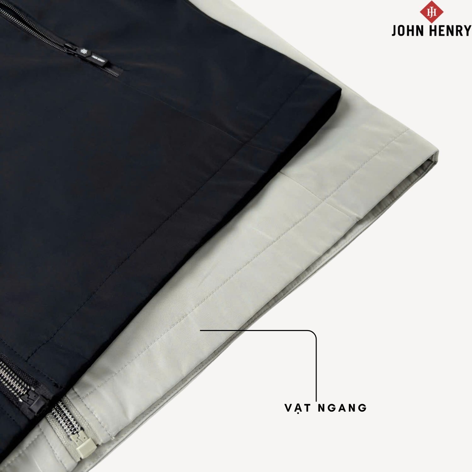 Áo Khoác Nam Thời Trang John Henry hai lớp dày dặn JK25FH02P-CT
