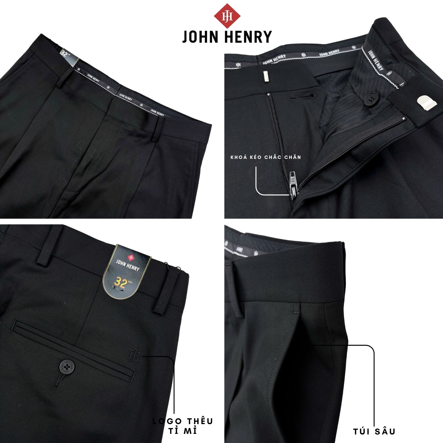 Quần Tây Nam Form Wide-Leg Straight DP26SS03C-NMWL