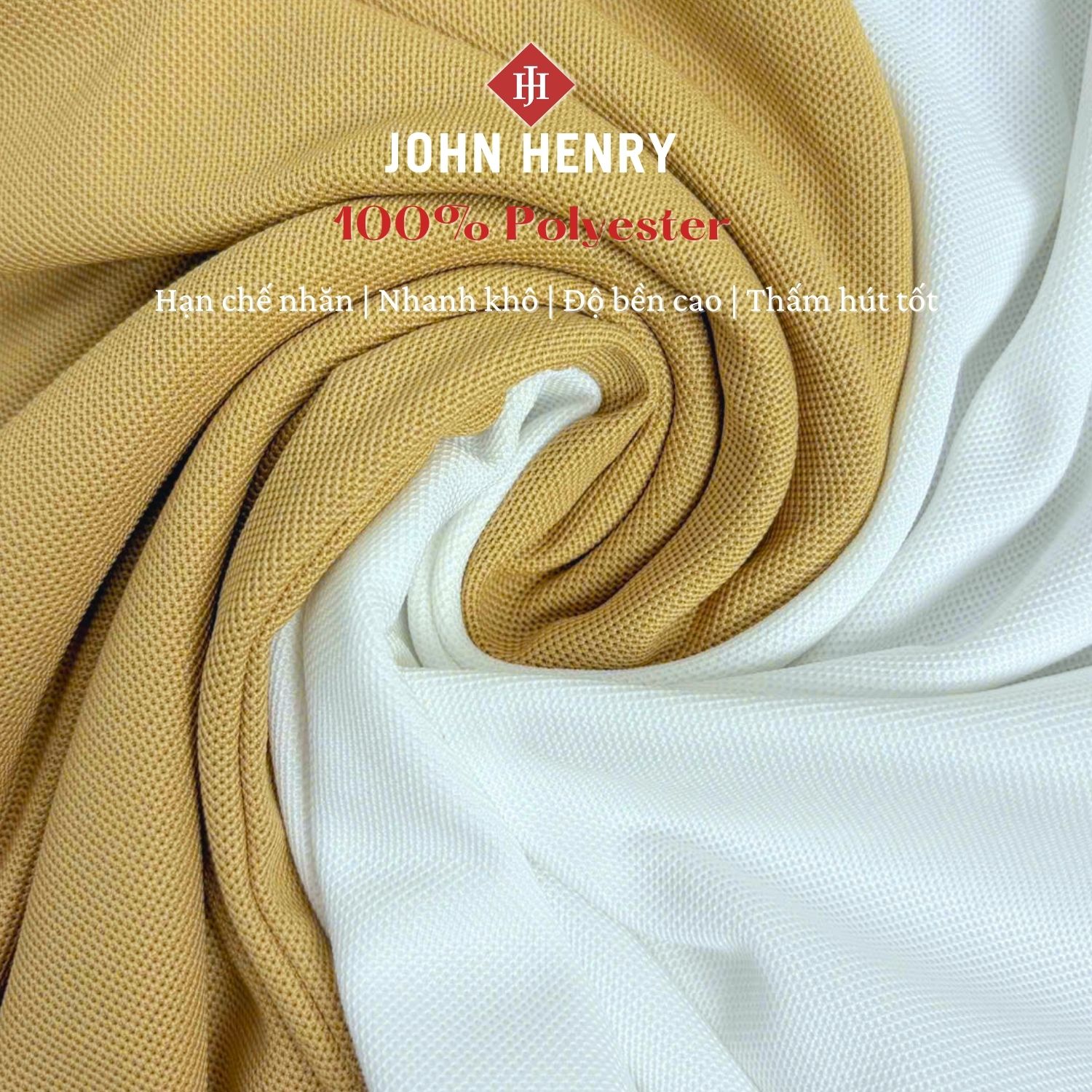 Áo Polo Nam John Henry  Form Vừa Tay Ngắn - KS25SS35T