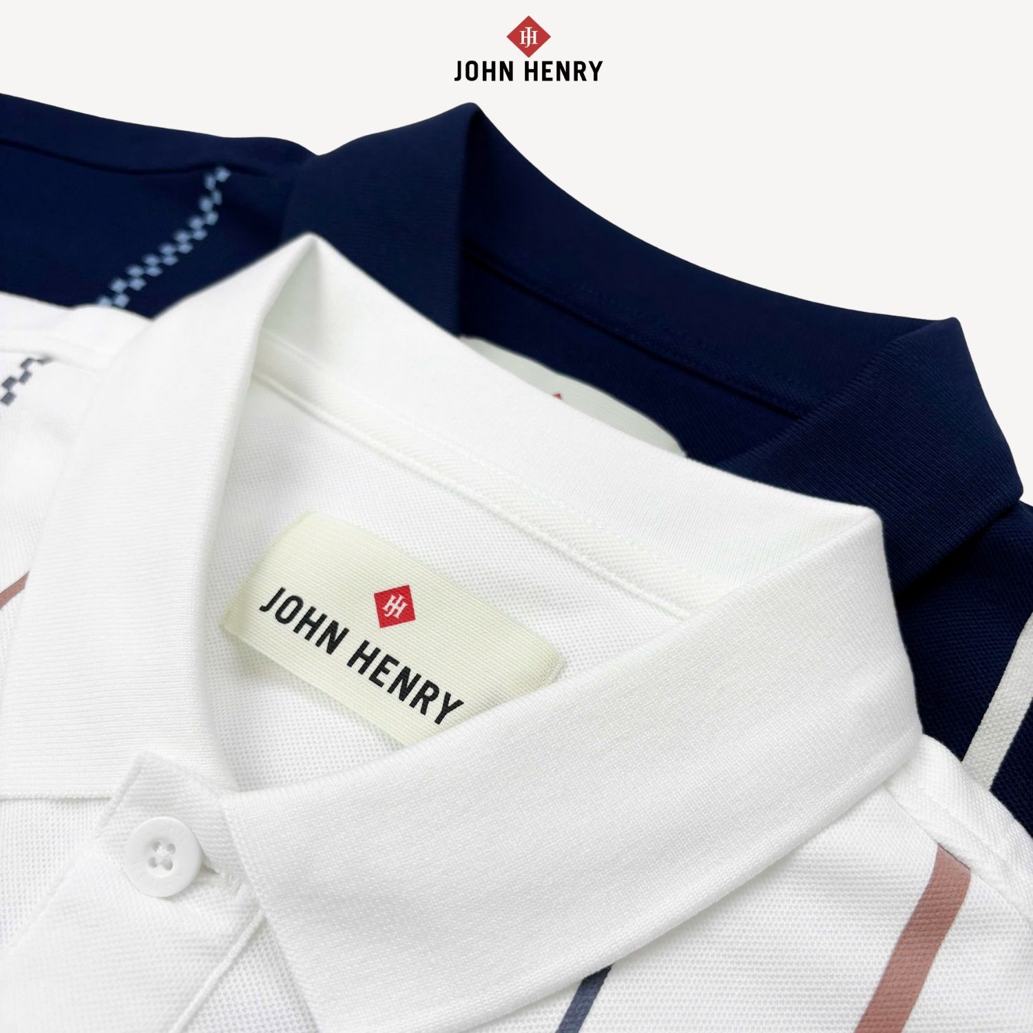 Áo Polo Nam Ngắn Tay John Henry  Form Vừa KS25SS12P-SC