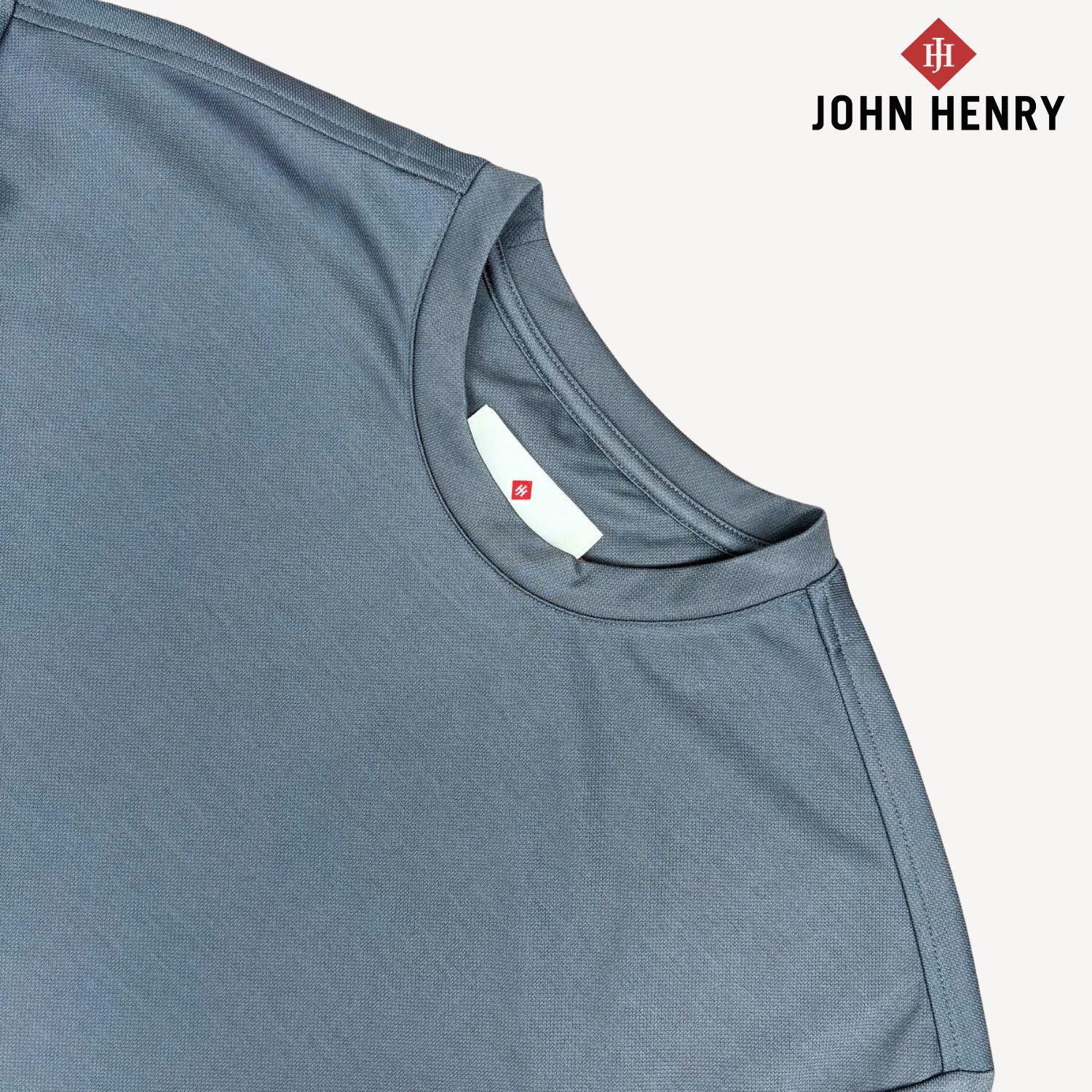 Áo thun nam  John Henry tay ngắn không cổ TS25SS17P-RX
