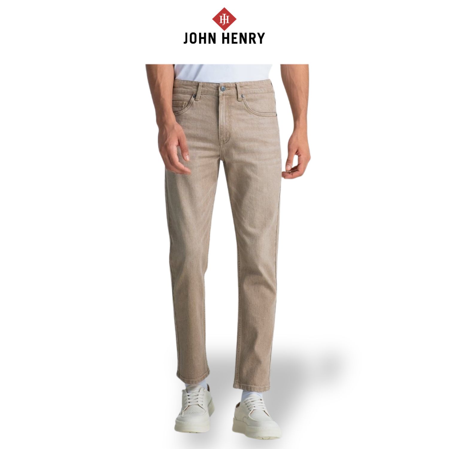 Quần Jeans Nam Form Ôm JN25FH47T-SL