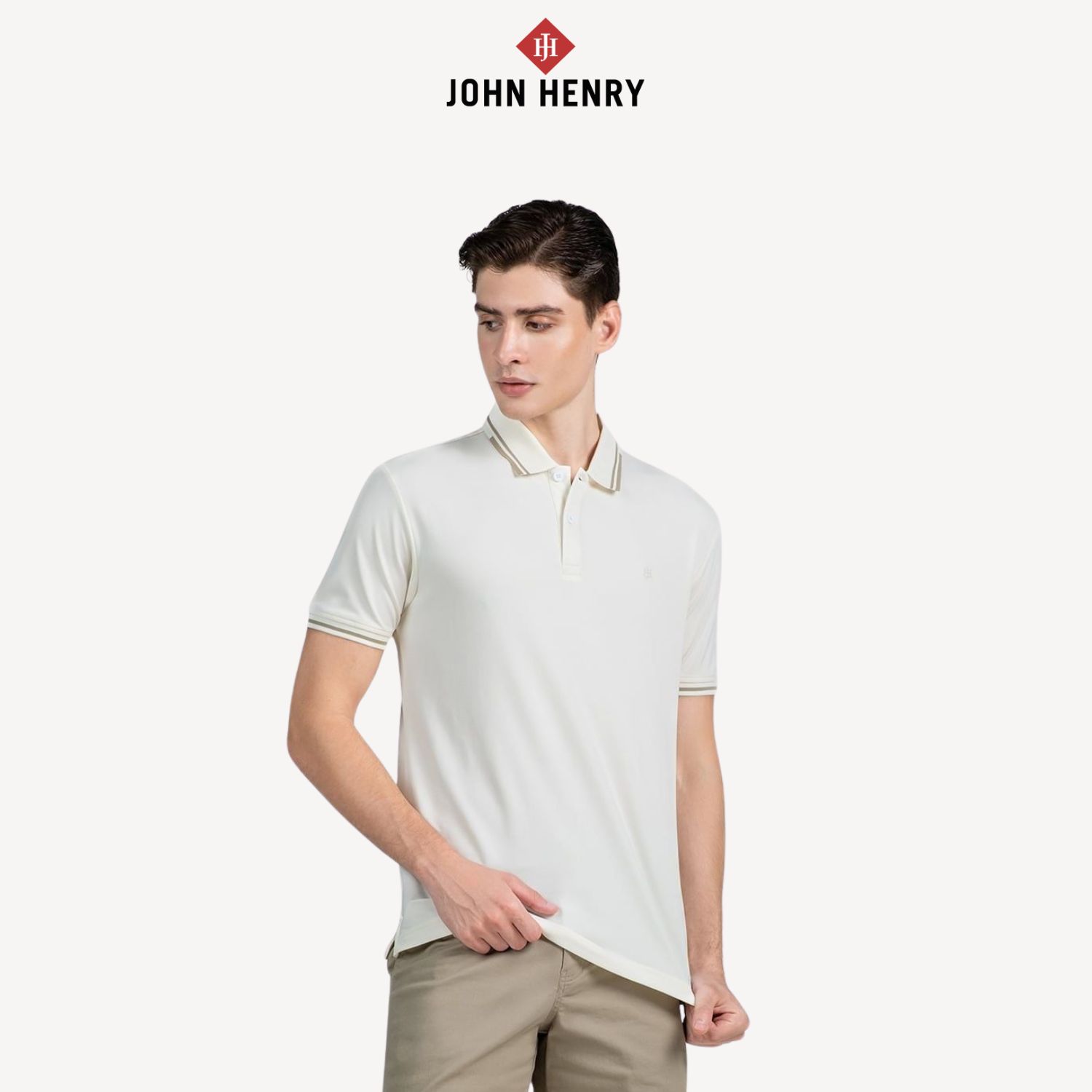 Áo Polo Nam Form Vừa Tay Ngắn KS25FH61P-SCCA