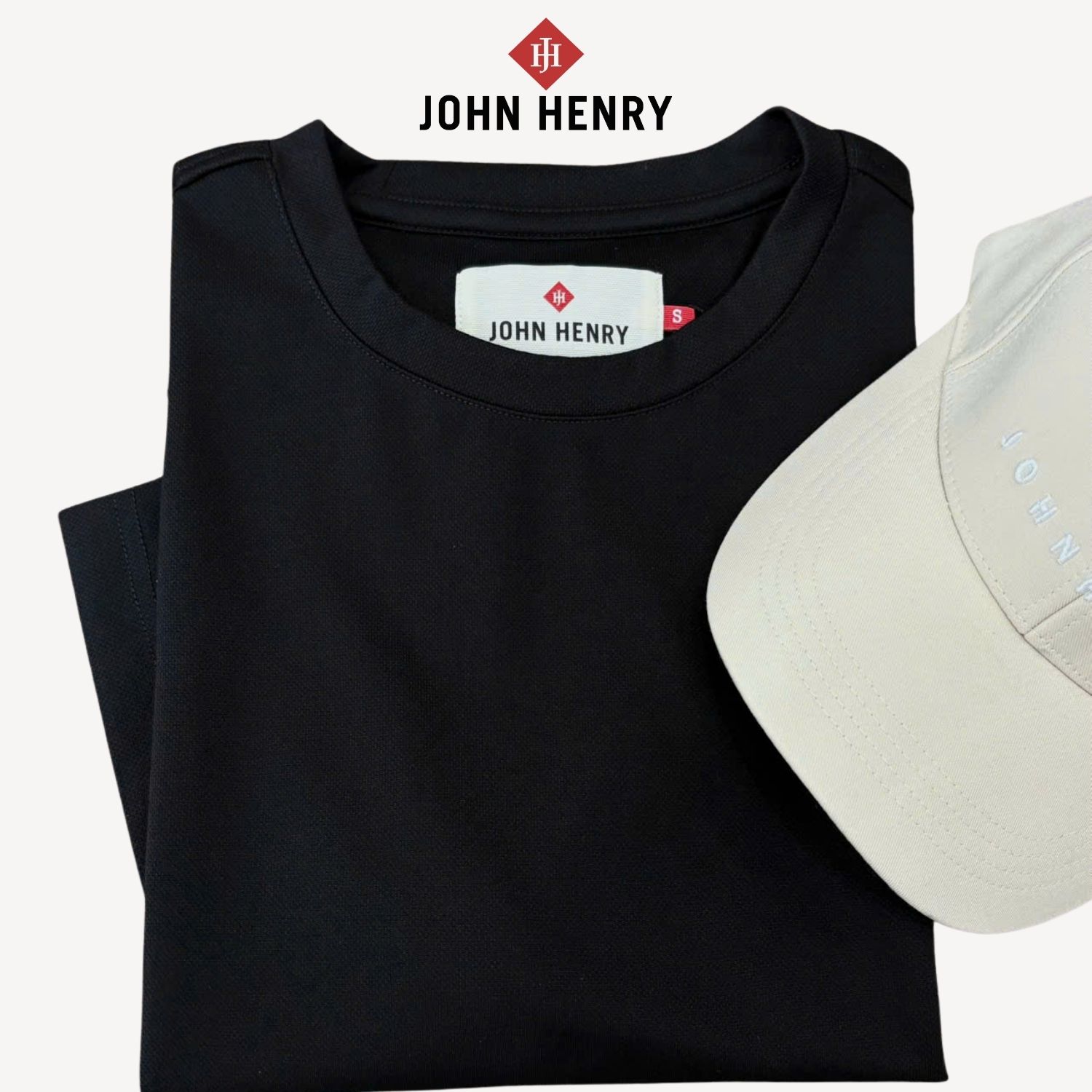 Áo Thun Nam John Henry tay ngắn cổ tròn TS25SS15P-RG