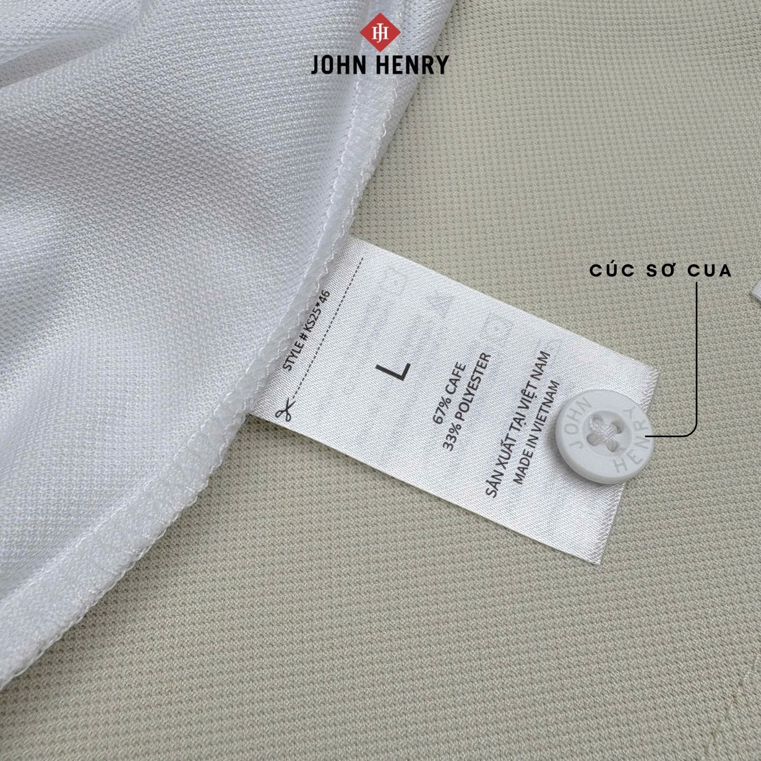 Áo Polo Nam Form Vừa Tay Ngắn KS25FH46T-SCCA