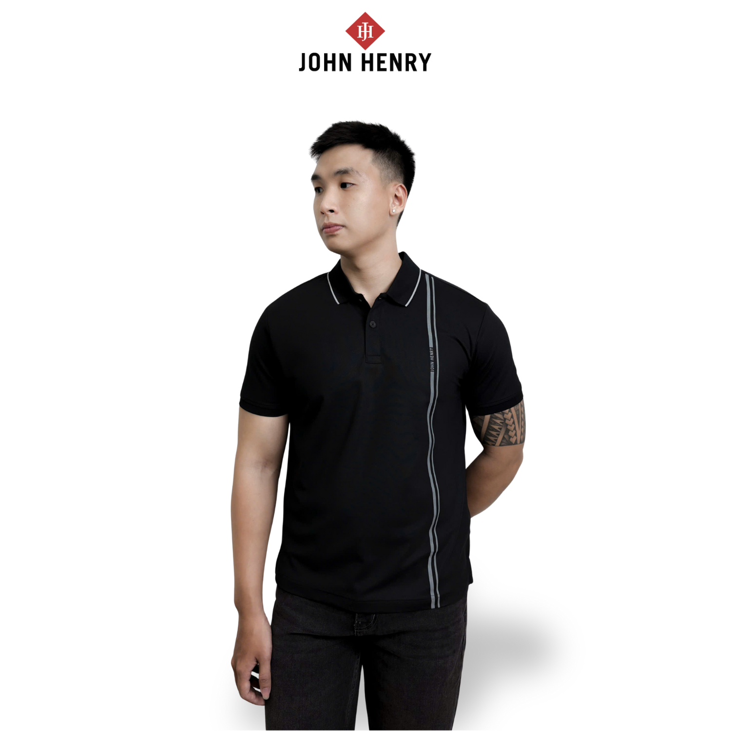 Áo Polo Nam Form Vừa Tay Ngắn KS25FH47C-SCWK