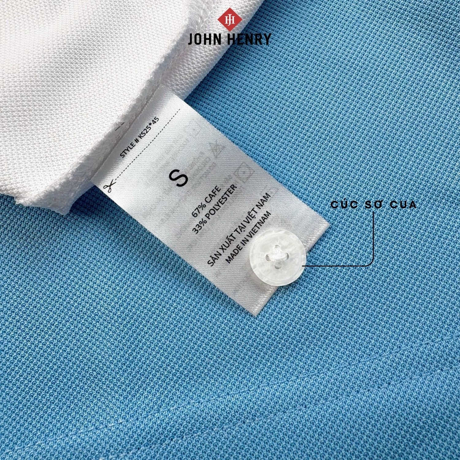 Áo Polo Nam Tay Ngắn Form Vừa KS25FH45C-SCCA