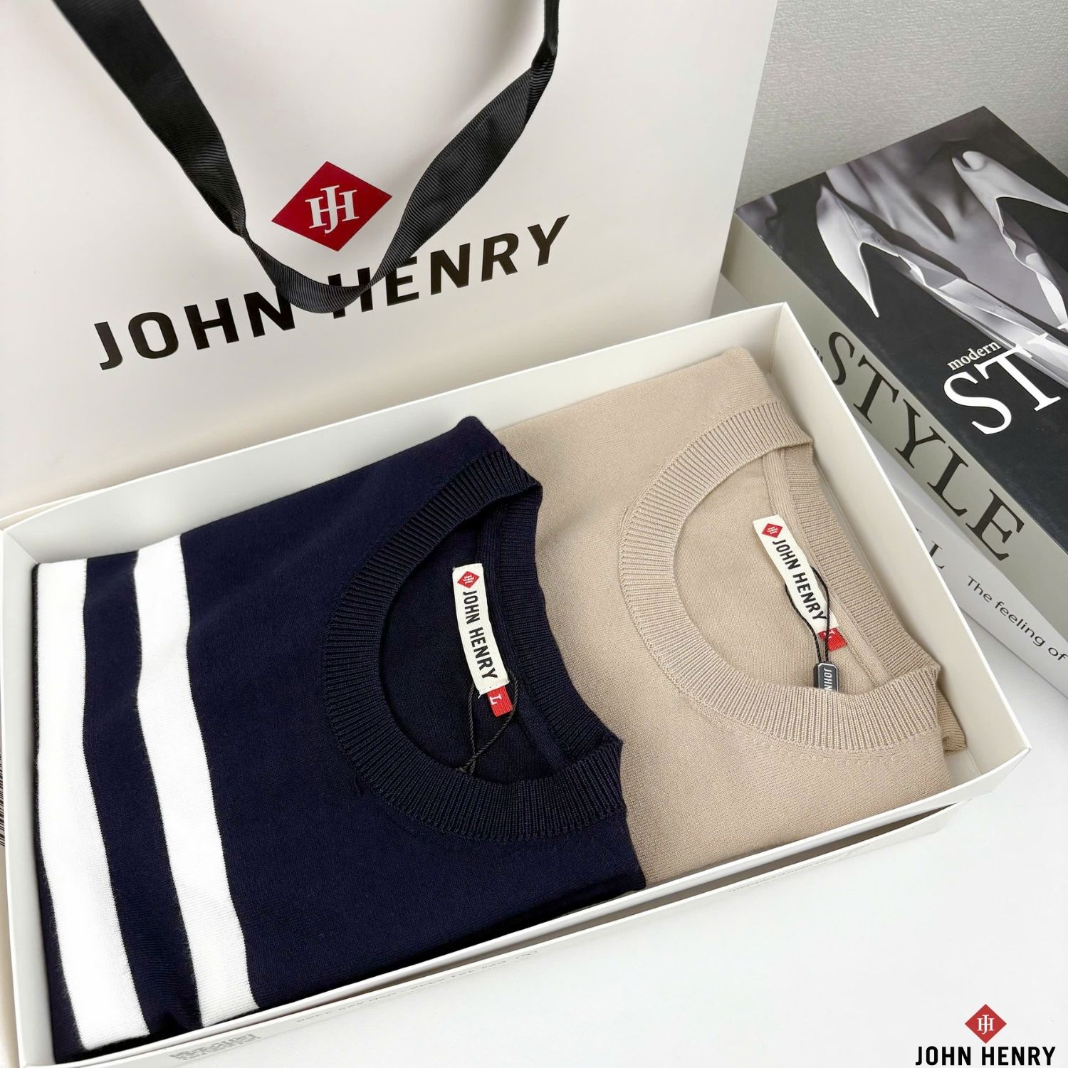 Áo Len Nam Cổ Tròn Tay Ngắn SW25FH02M-SA