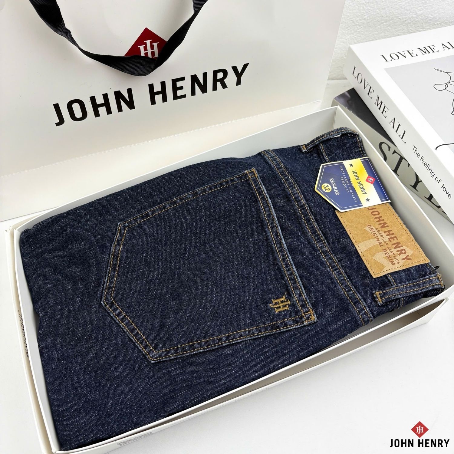 Quần Jeans Nam Form Vừa JN26SS06C-RG