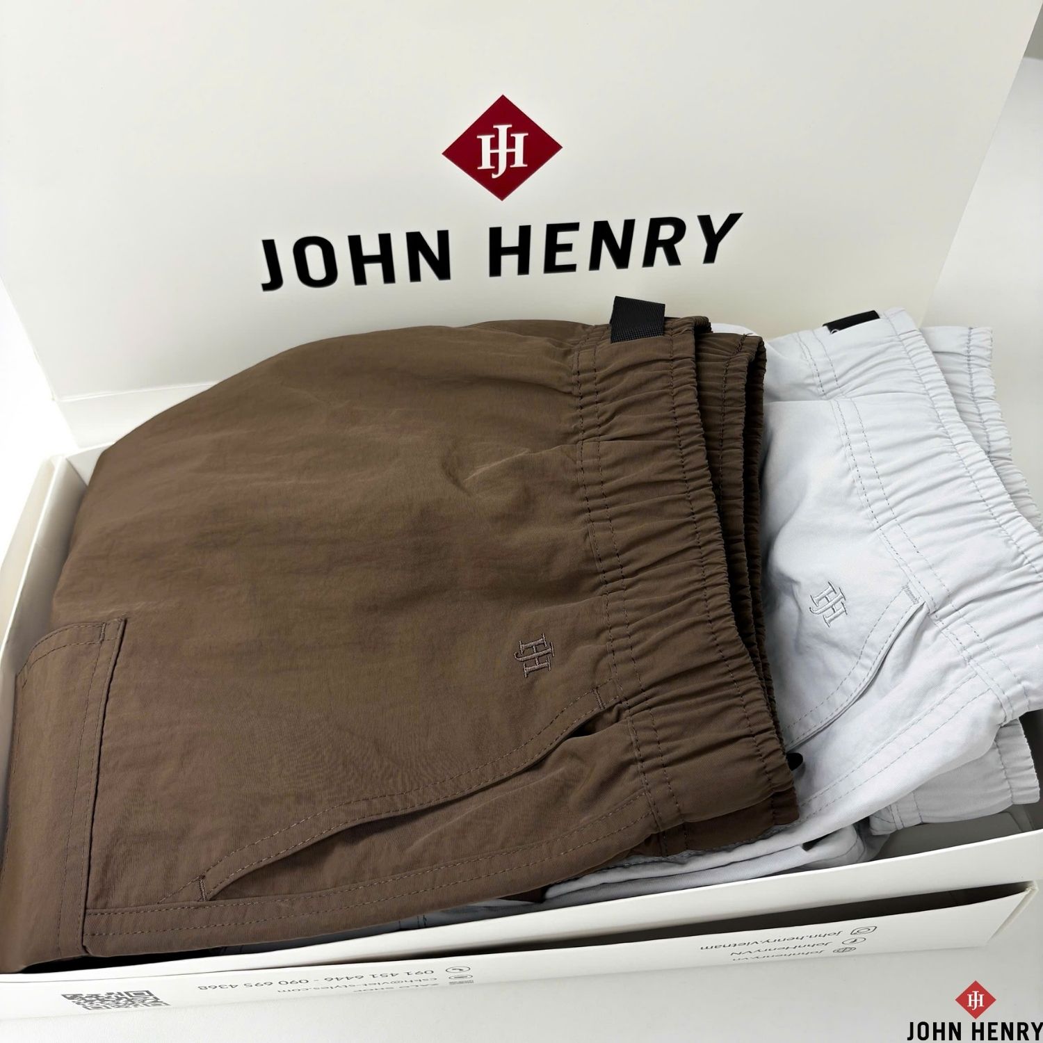 Quần Short Nam John Henry SP25SS13T-AK
