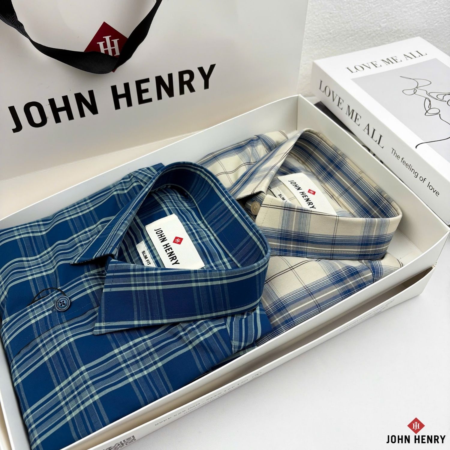 Áo Sơ Mi Nam Tay Dài John Henry Caro WS25FH86T-LDBB