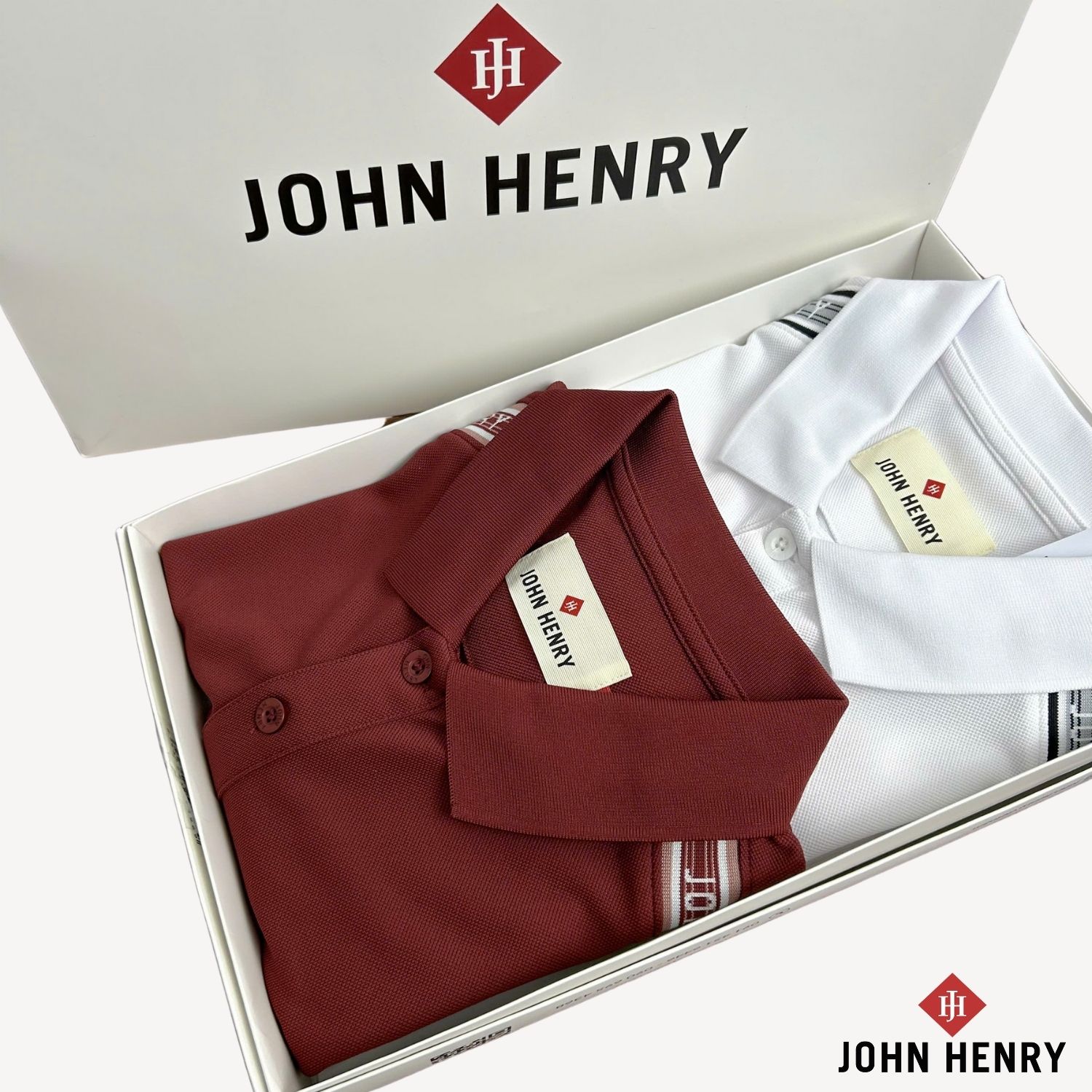 Áo Polo Nam Ngắn Tay John Henry Form Vừa KS25SS11C-SCCA