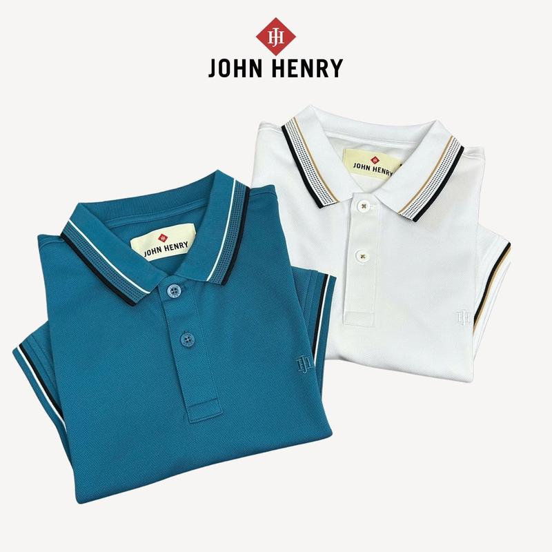 Áo Polo Nam Ngắn Tay John Henry Form Vừa KS25SS10C-SCCA